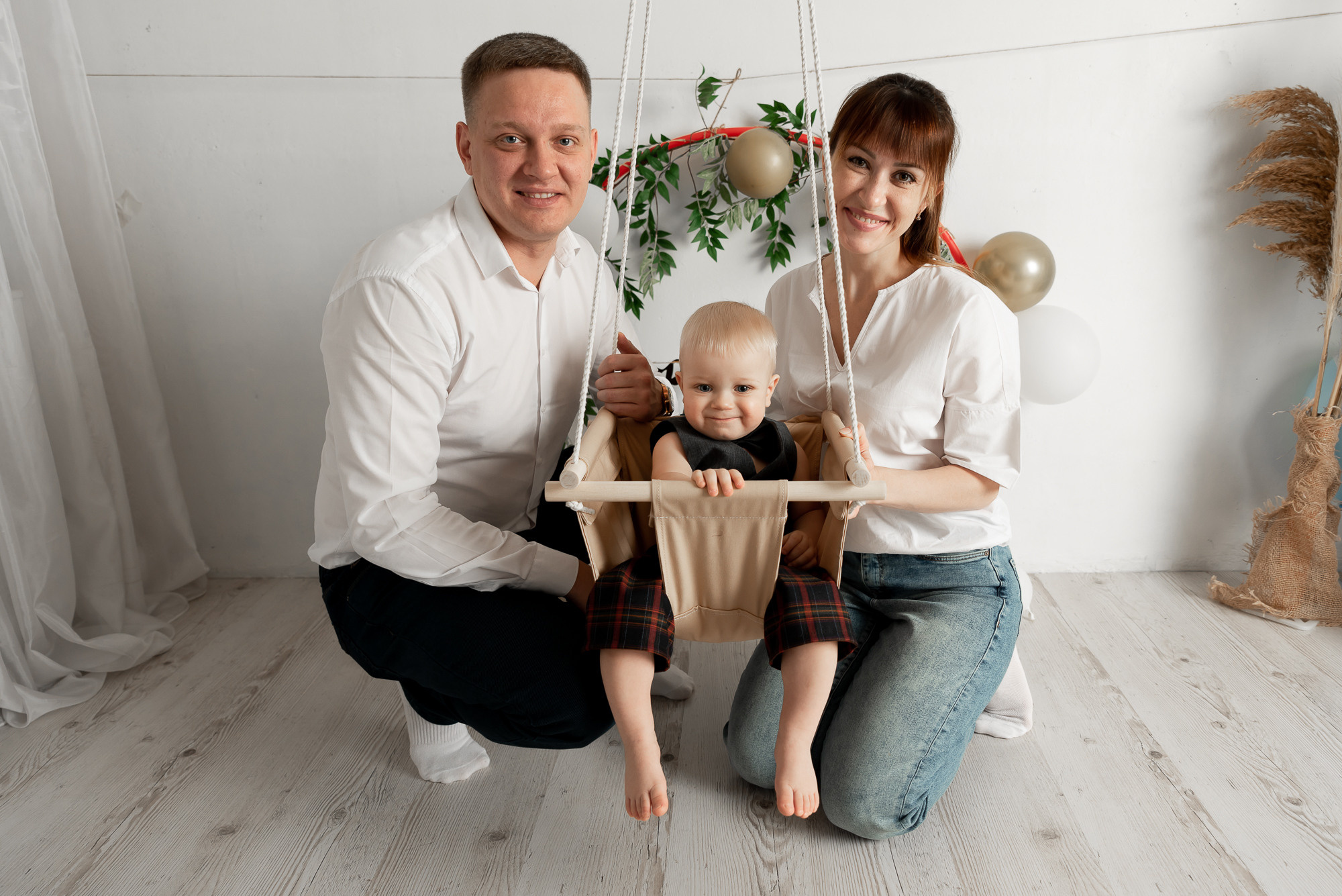 Первый День рождения. Фотограф новорожденных в Нижневартовске Лара Курдюкова