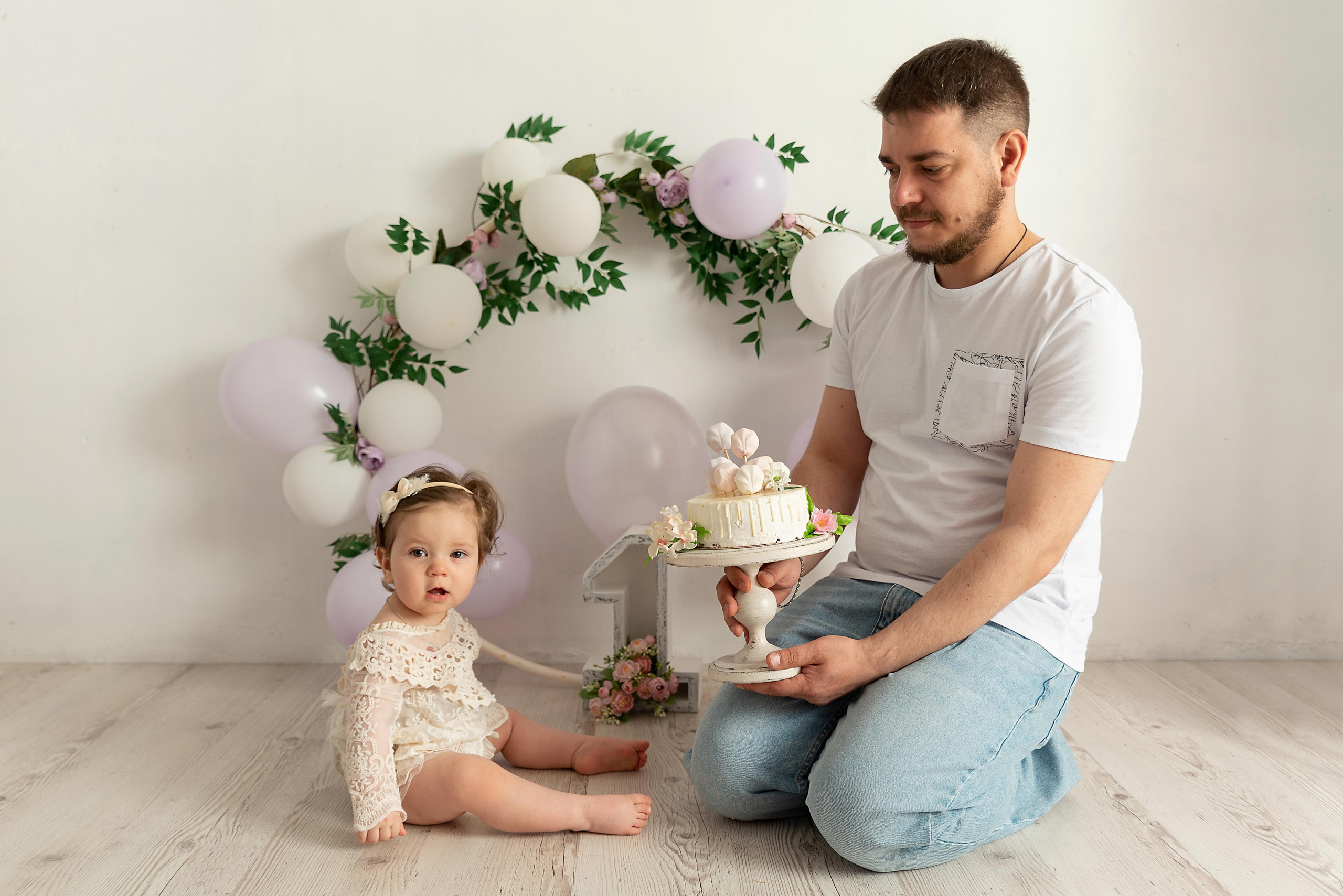Первый День рождения. Фотограф новорожденных в Нижневартовске Лара Курдюкова