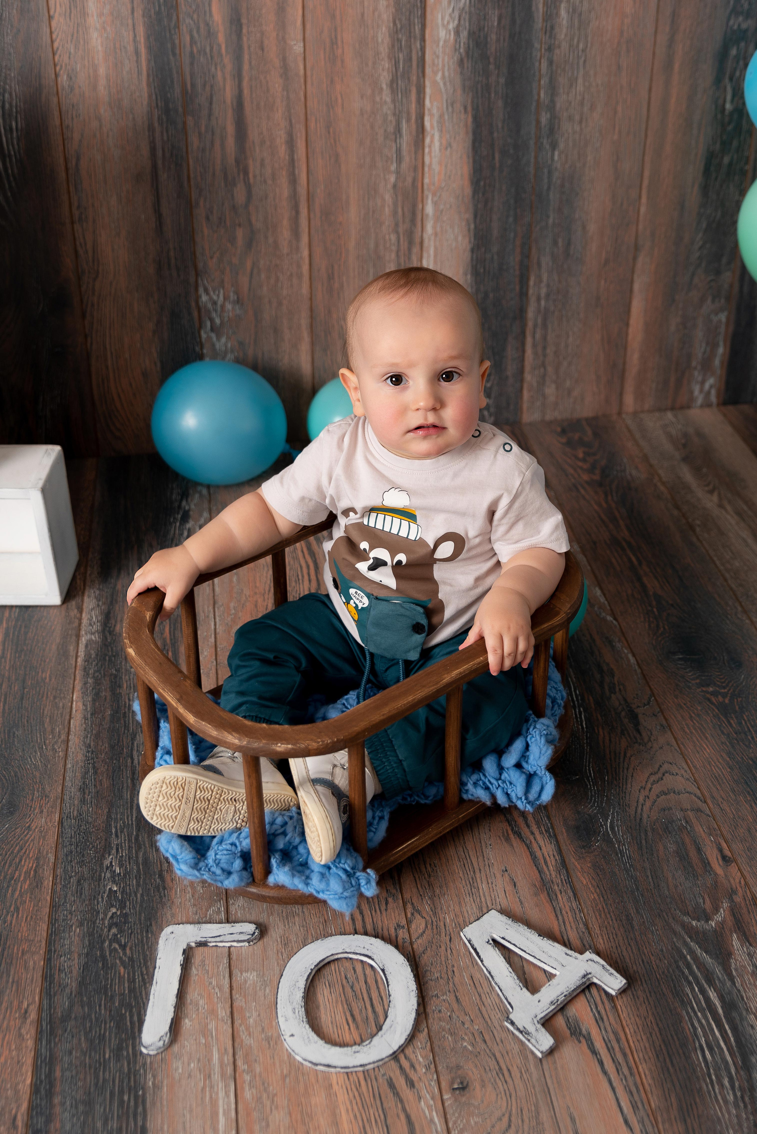 Годовасие Миши. Фотограф новорожденных в Нижневартовске Лара Курдюкова