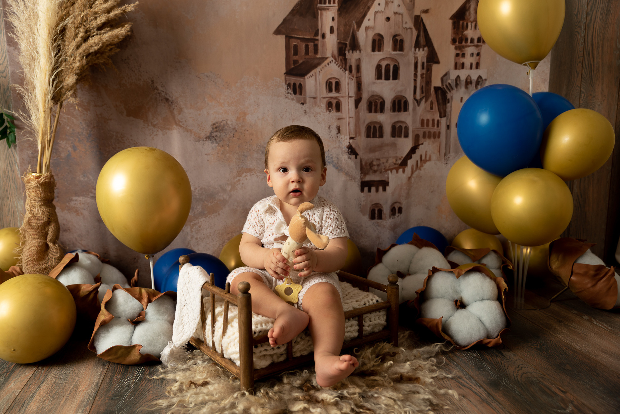 Первый годик малыша Алихана. Фотограф новорожденных в Нижневартовске Лара Курдюкова