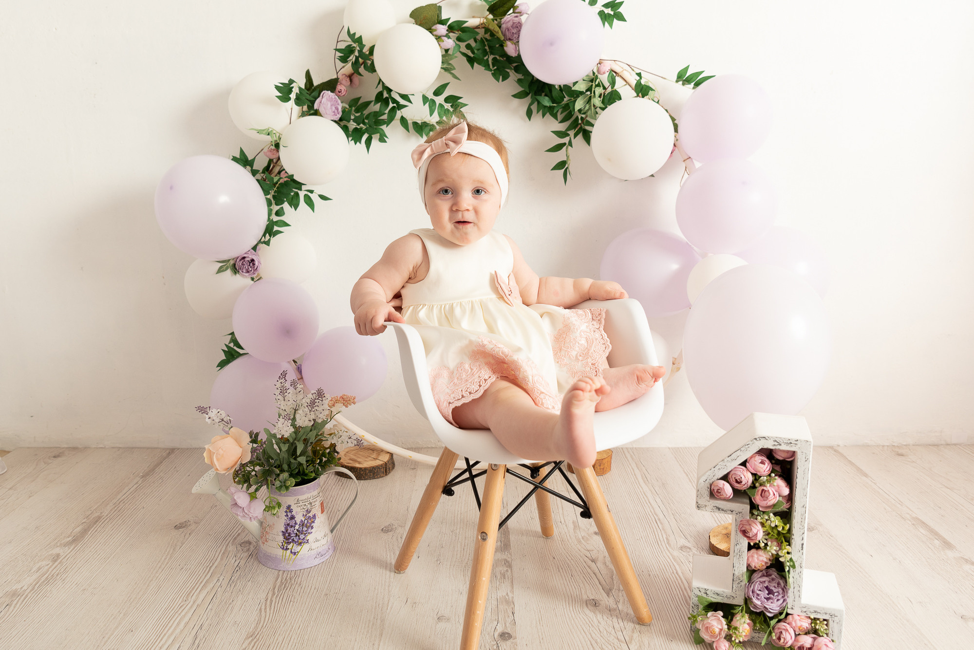 Первый День рождения. Фотограф новорожденных в Нижневартовске Лара Курдюкова