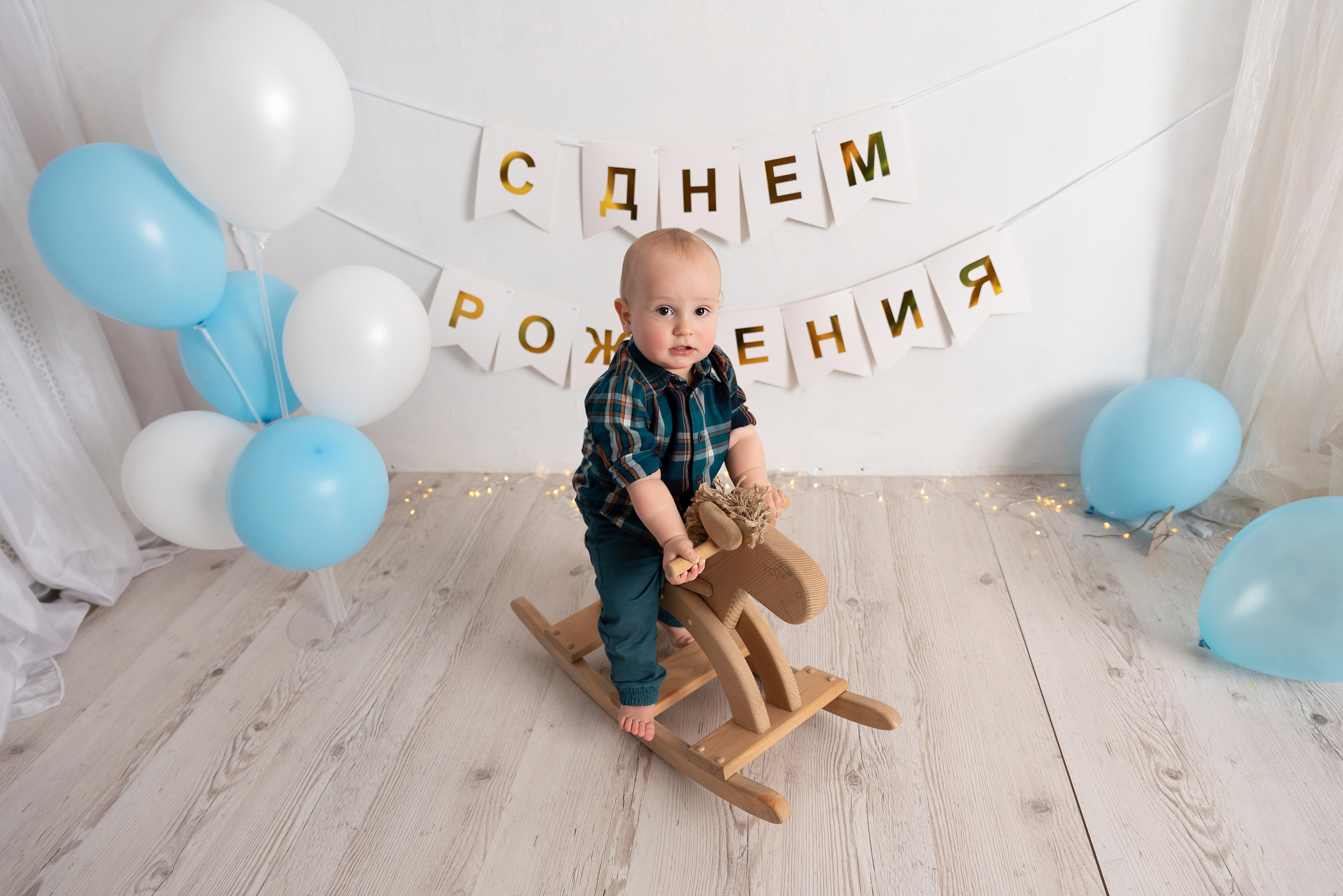 Первый Годик малышки Анны. Фотограф новорожденных в Нижневартовске Лара Курдюкова