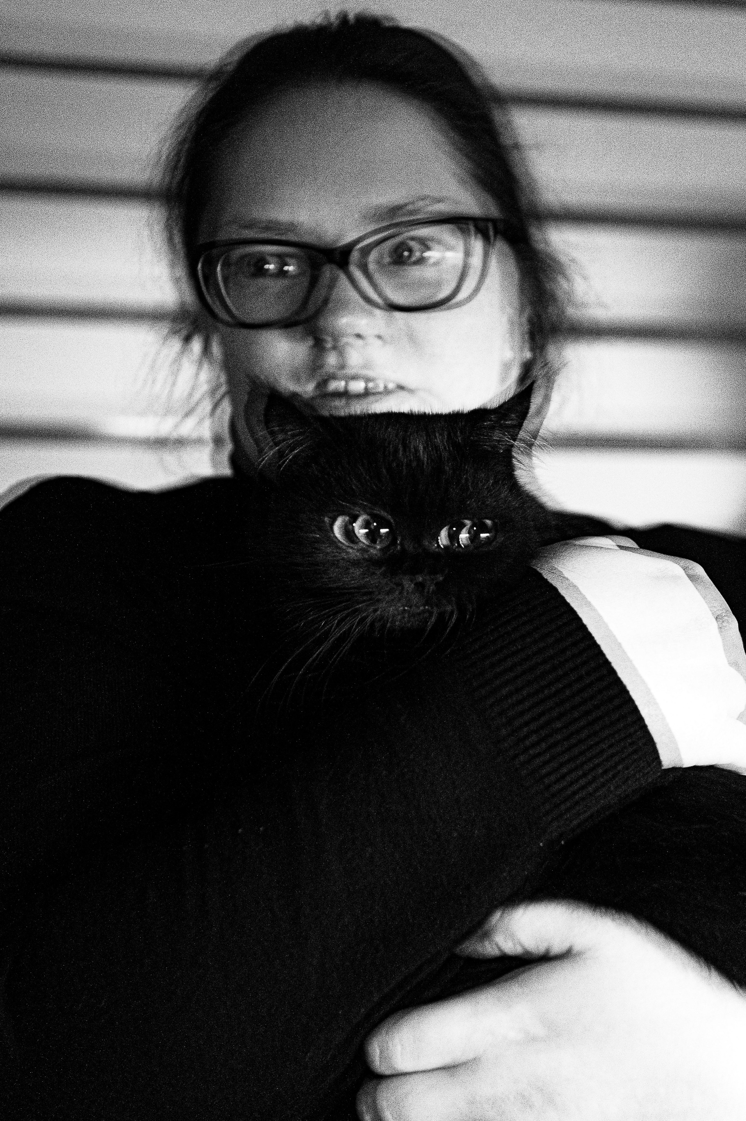 Black-and-white photographs. Artisistic photographs of Lena Sokolova