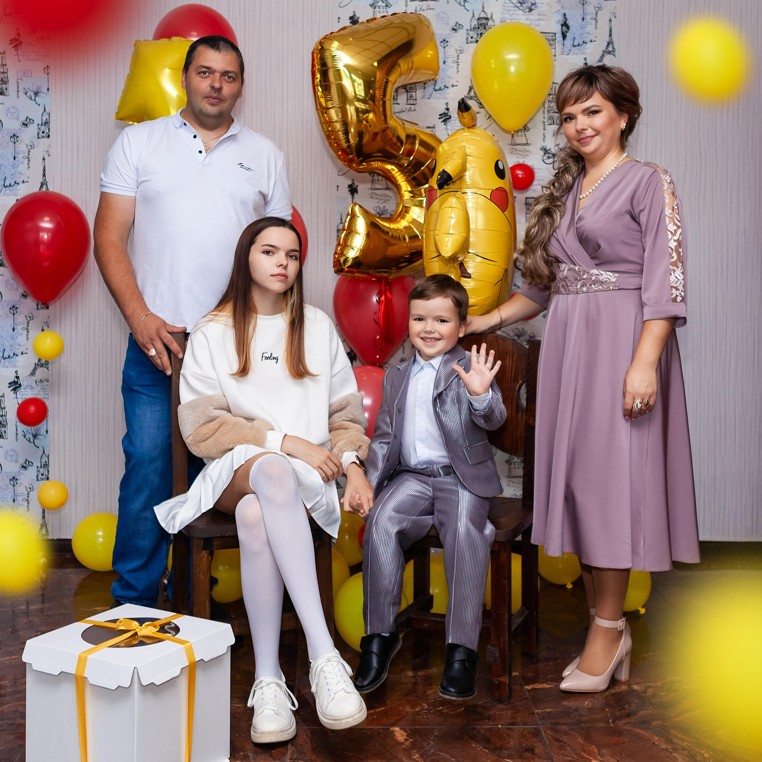 Фотосессия на день рождения 5 лет. Детский, семейный фотограф в Южно-Сахалинске, Невельске и Холмске