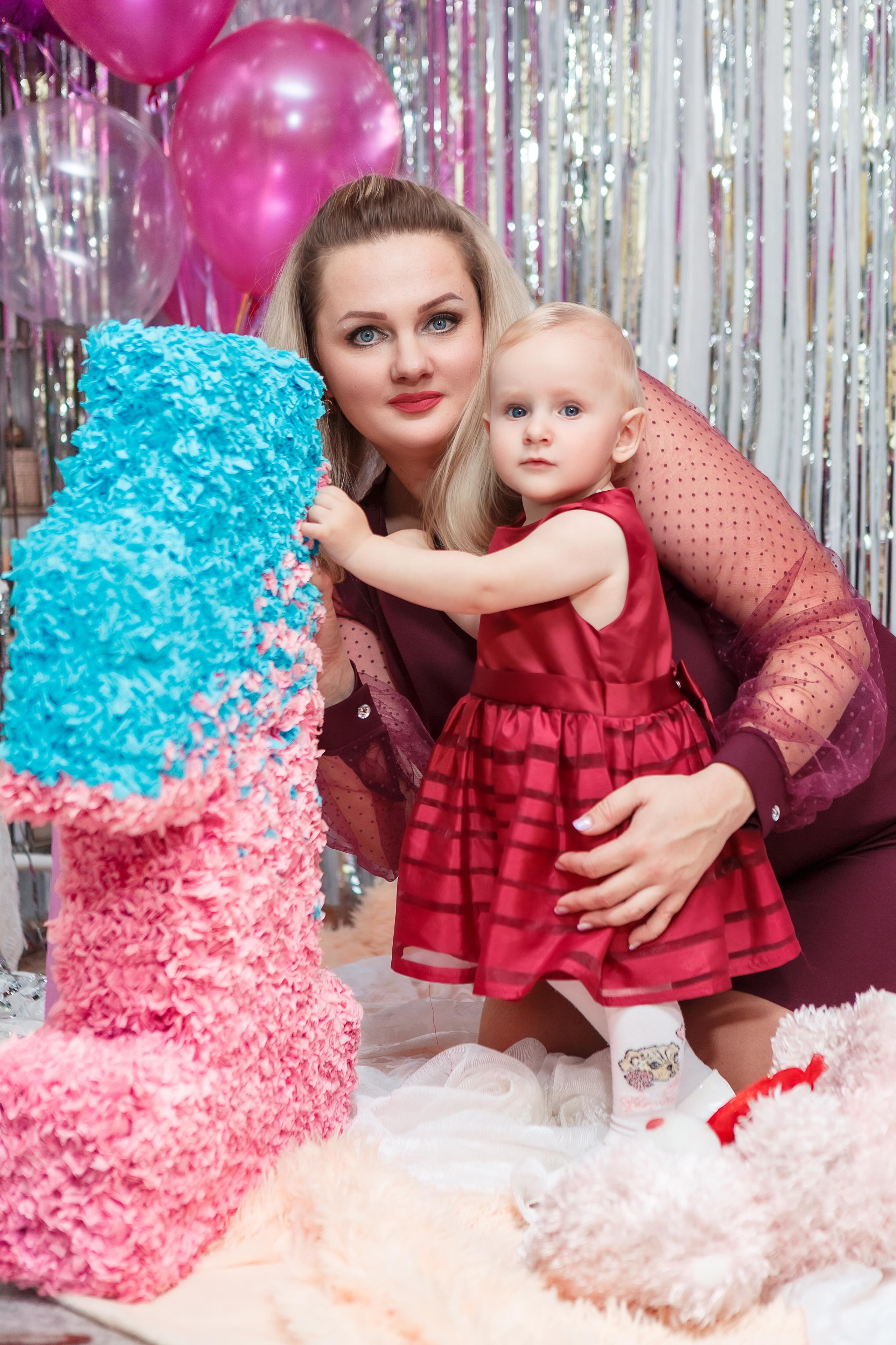 Лизоньке 1 годик. Детский, семейный фотограф в Южно-Сахалинске, Невельске и Холмске