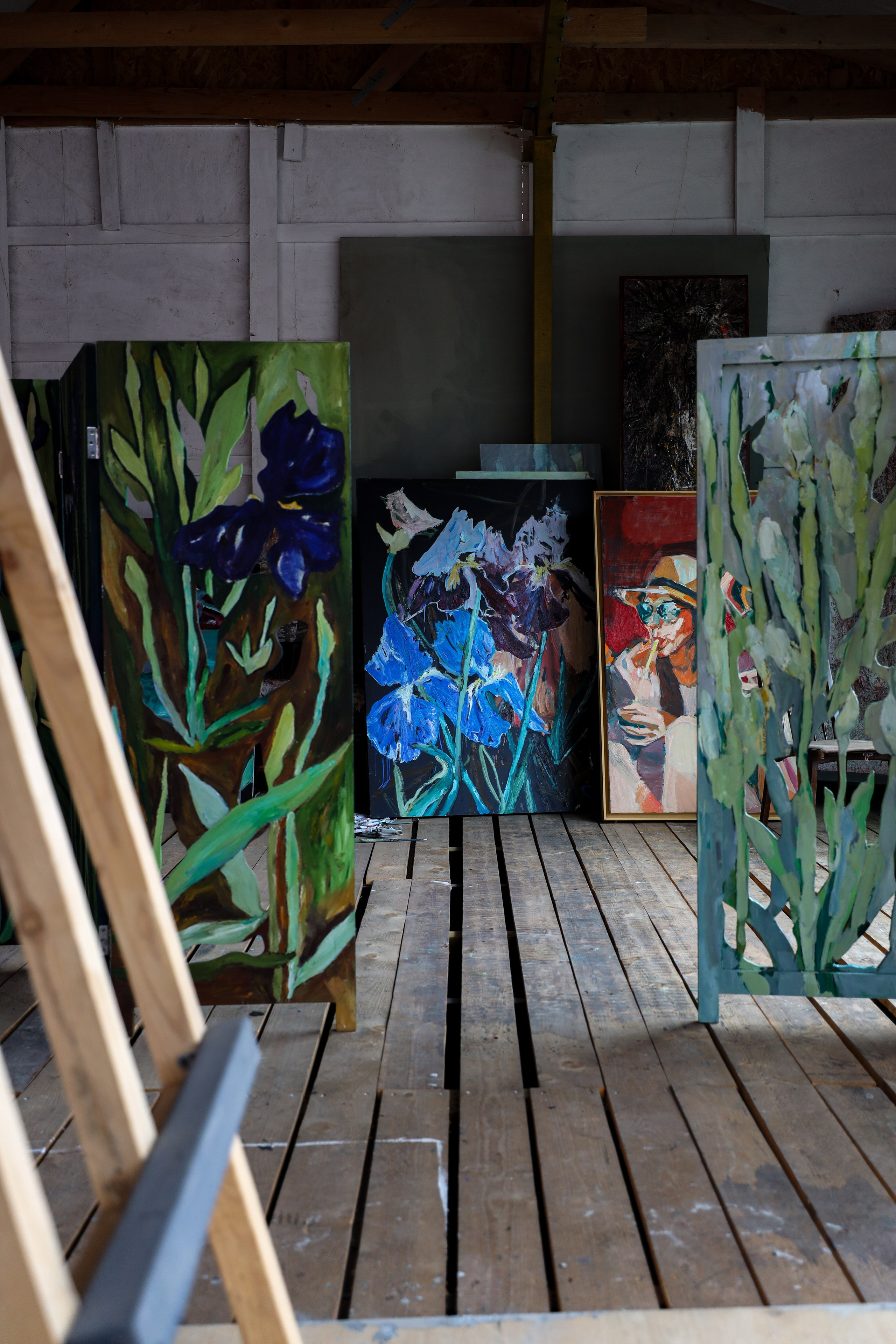 Художники Ренат Рамазанов и Александра Сырбу. Дженбаз Павел — фотограф в Ялте