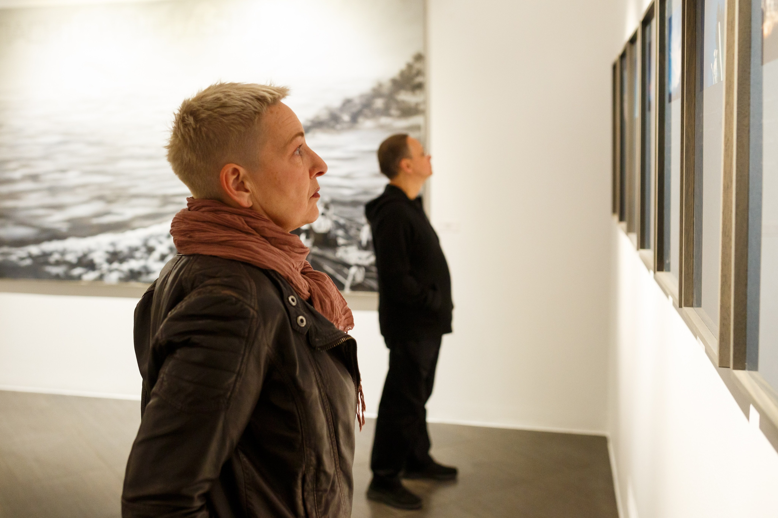 Открытите выставки Небесная География или разбор полетов Андрея Филиппова. Фотограф Иван Недорез