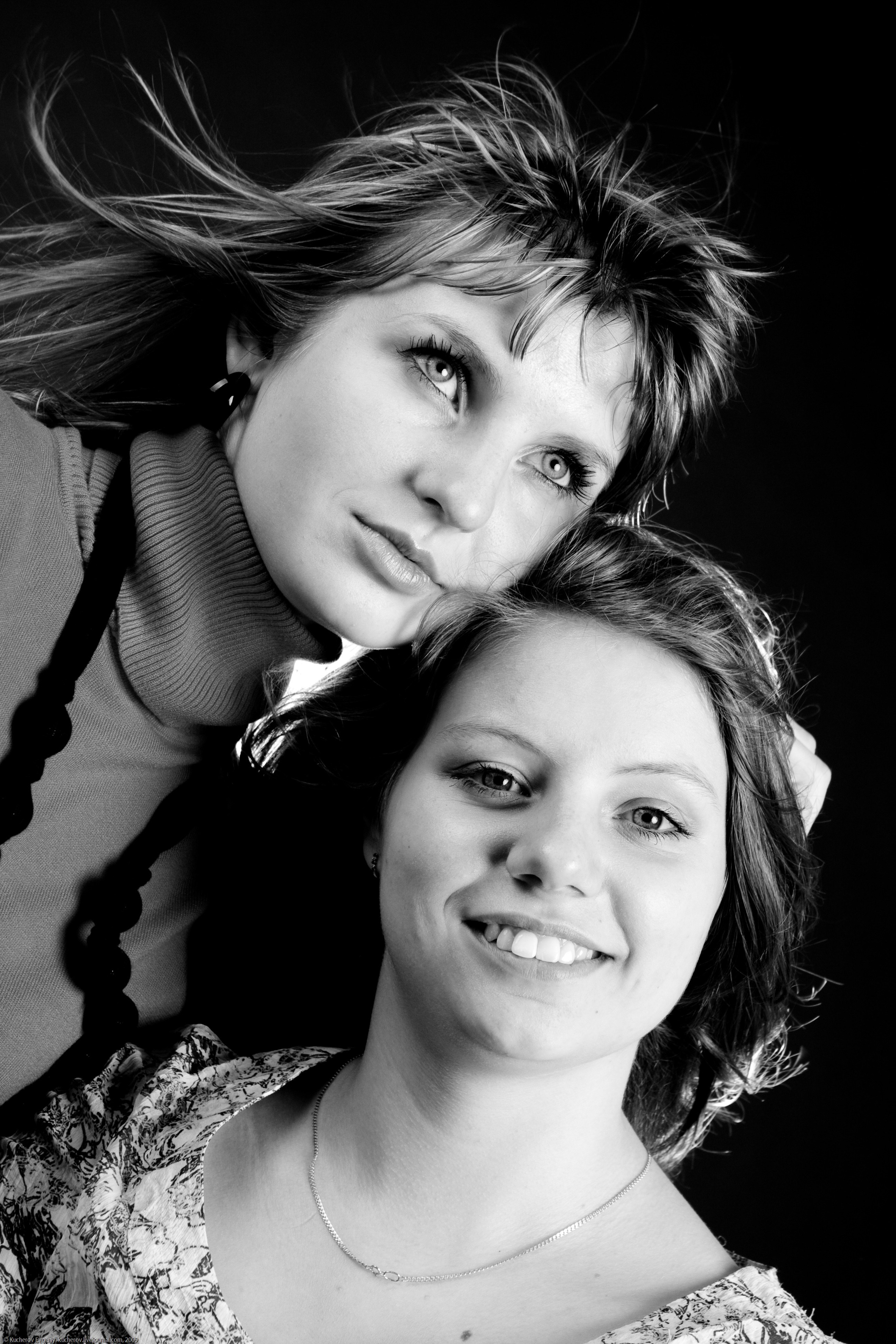 Оля и Наташа. Студия. Кучеров Евгений. Фотограф