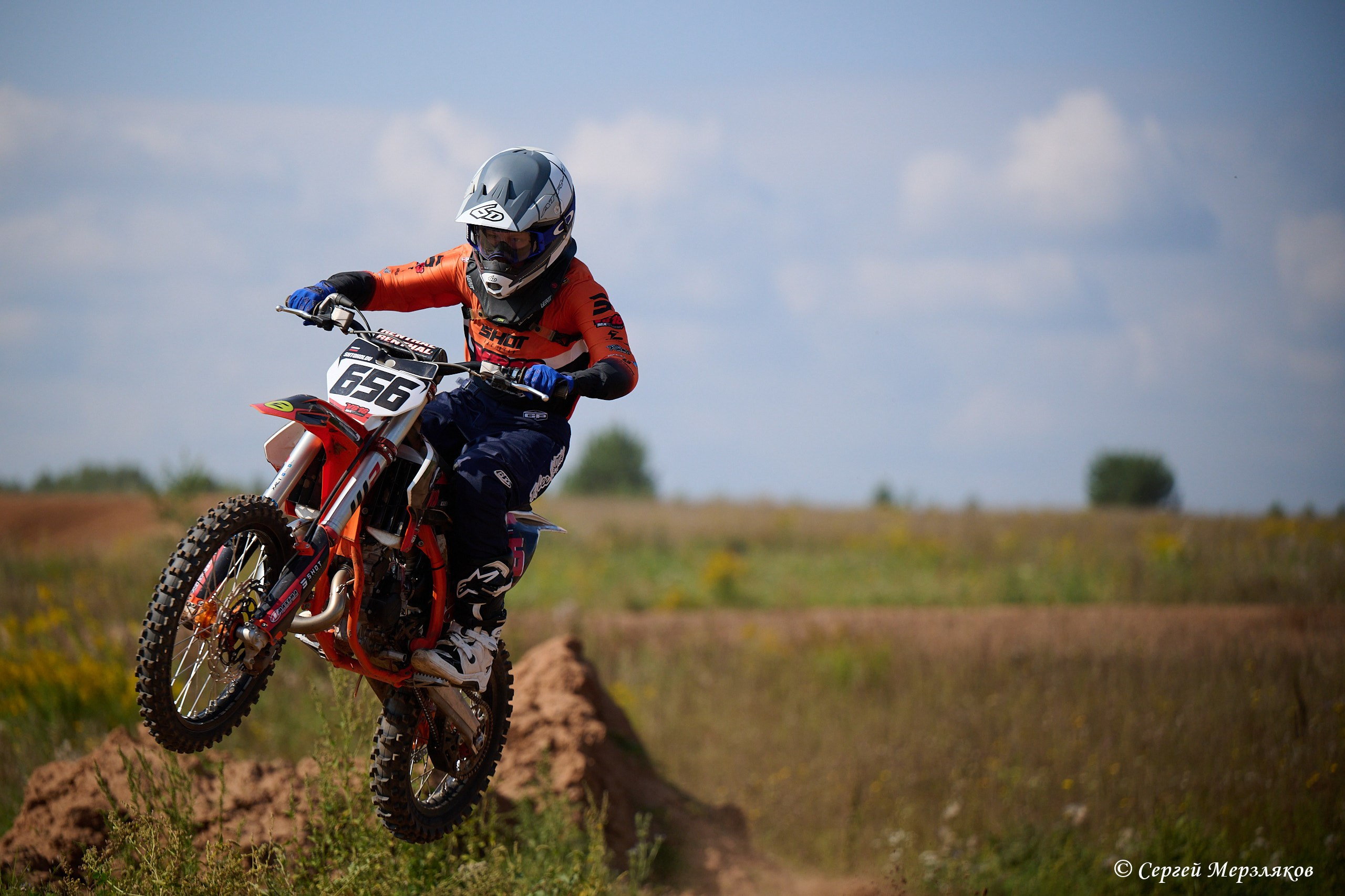 Мотокросс. Орловское. Ижевск. 25.08.2024. Спортивный репортажный фотограф в Ижевске Сергей Мерзляков