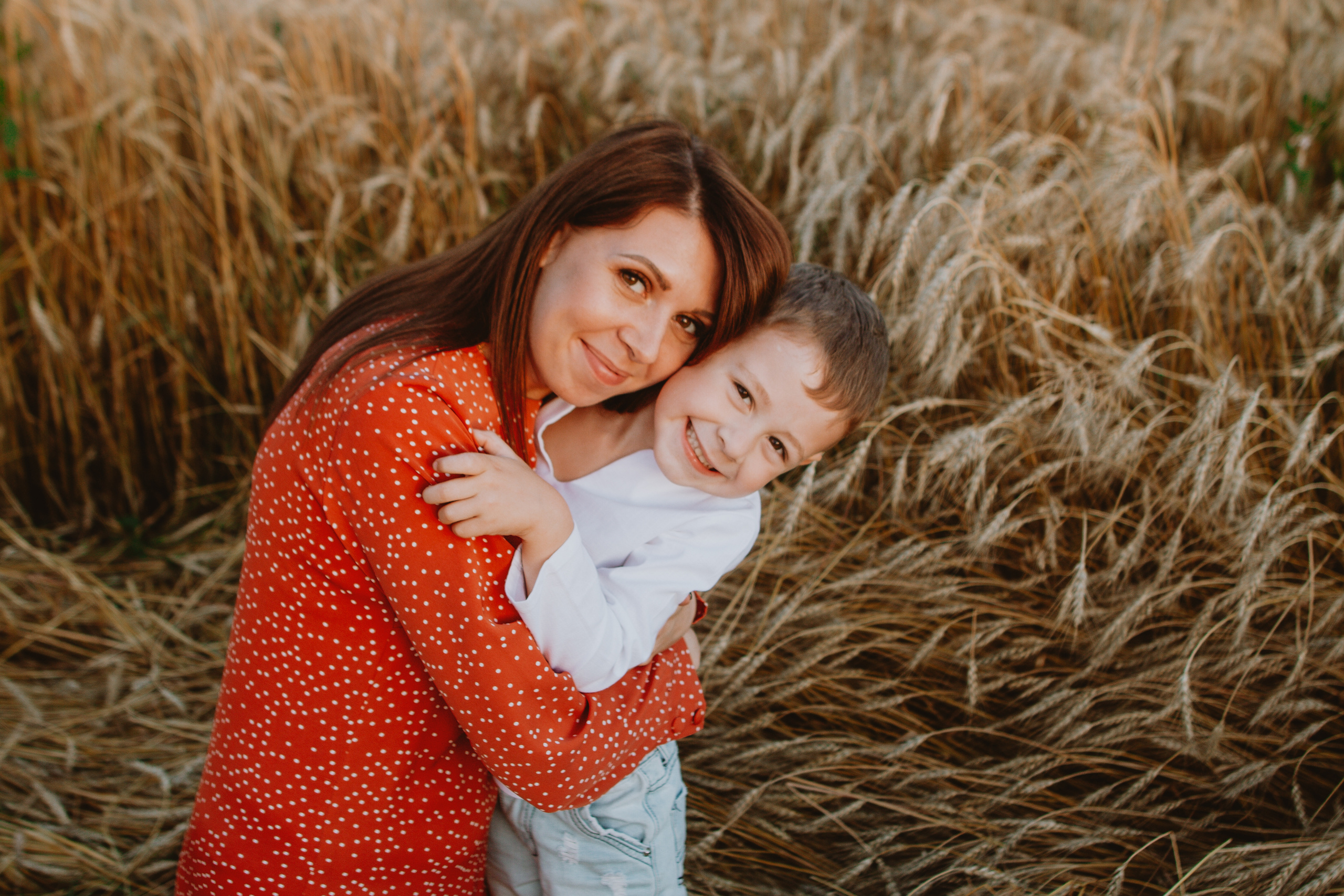 Ирина и Арсений. Пшеница. Семейный фотограф в Рязани Харламова Влада