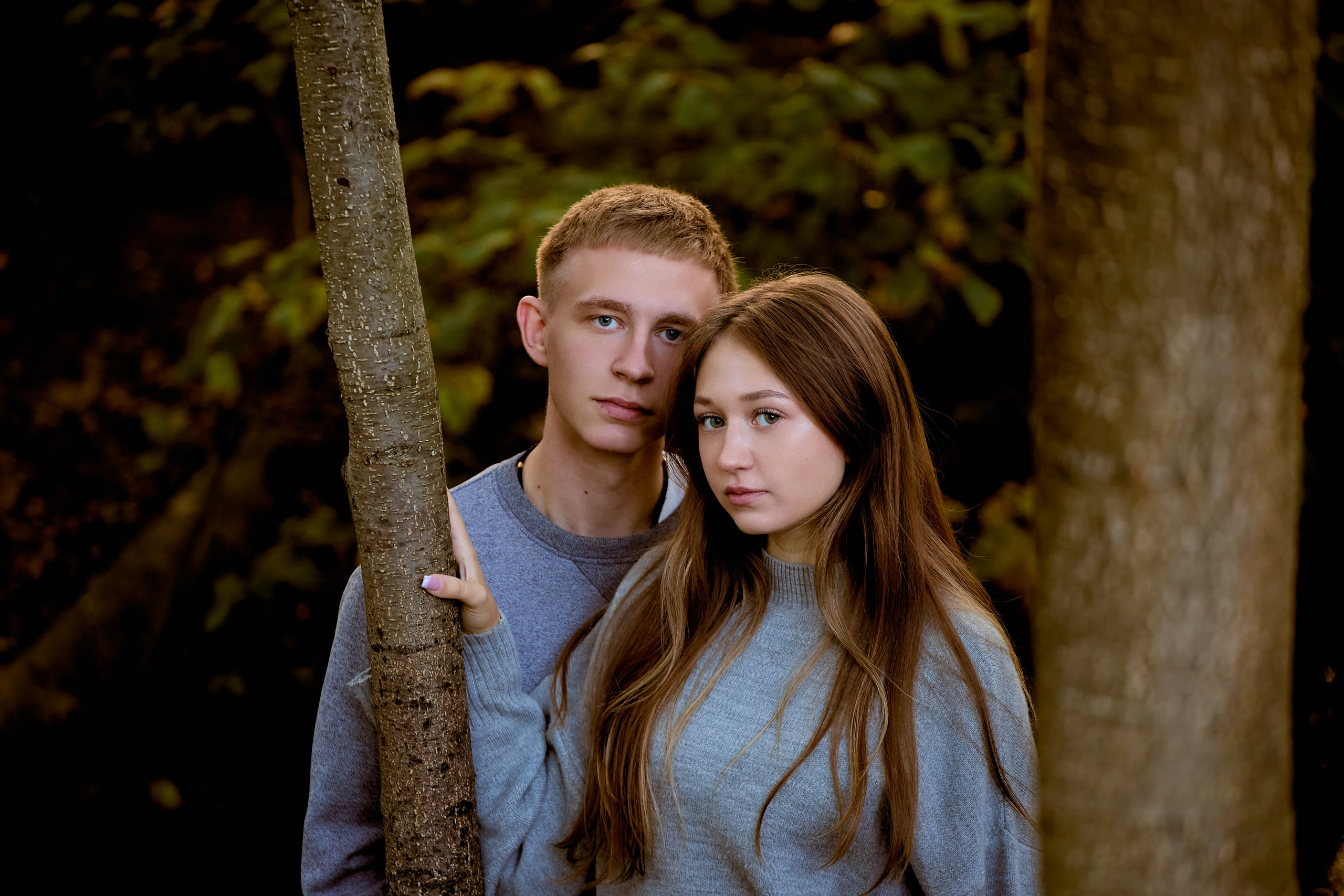 Фотосессия Золотая осень Александр и Злата