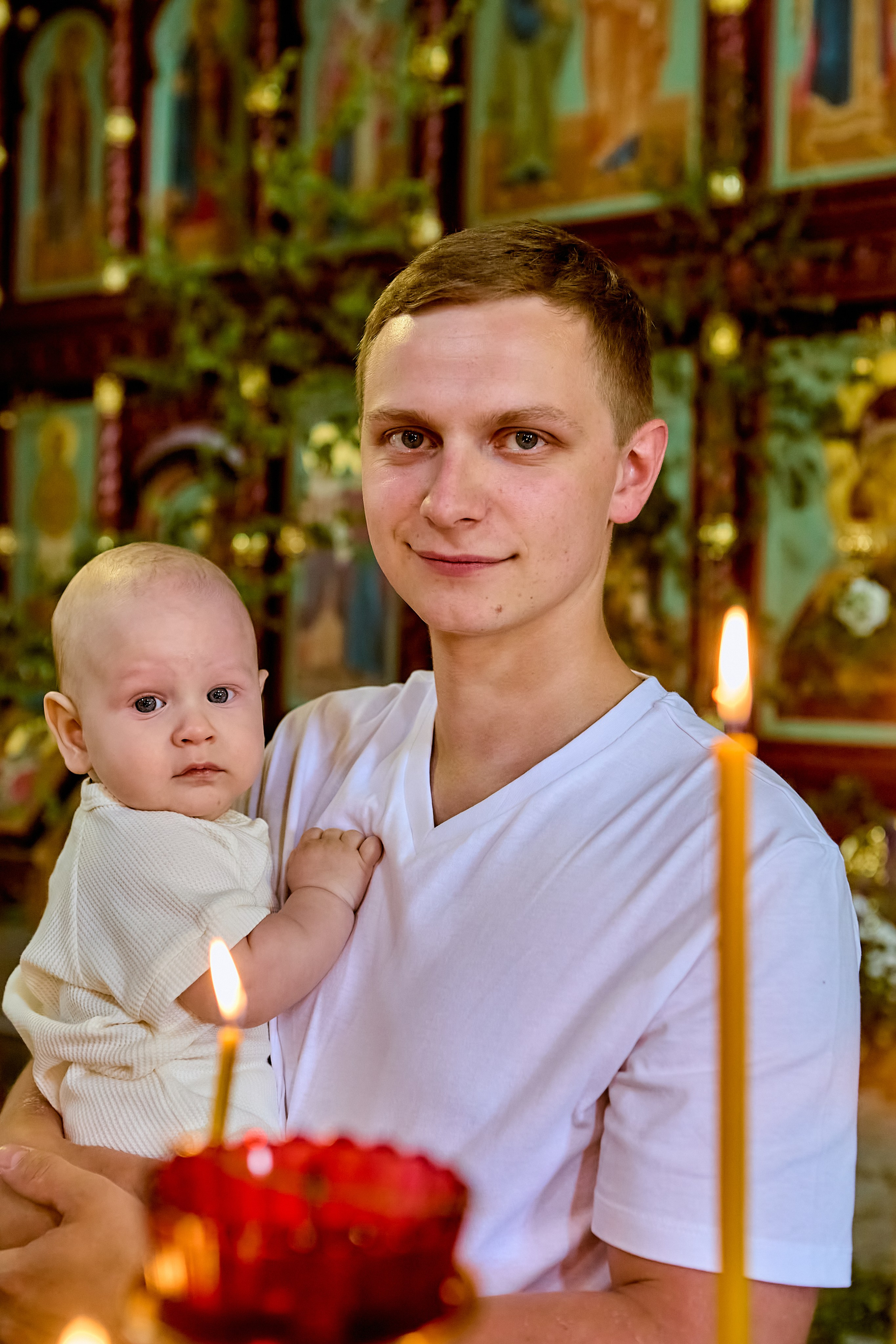 Крещение младенца Илии