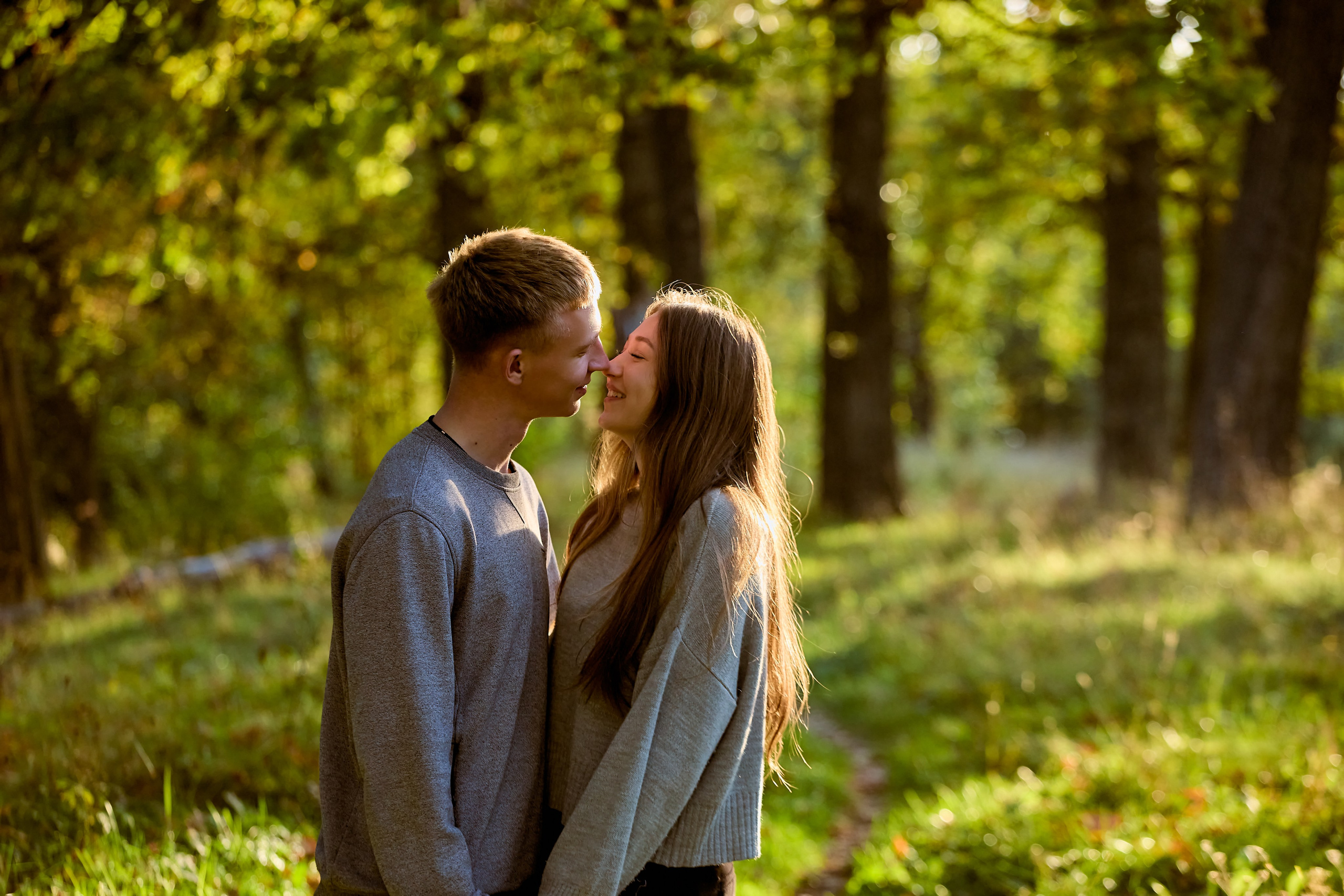Фотосессия Золотая осень Александр и Злата