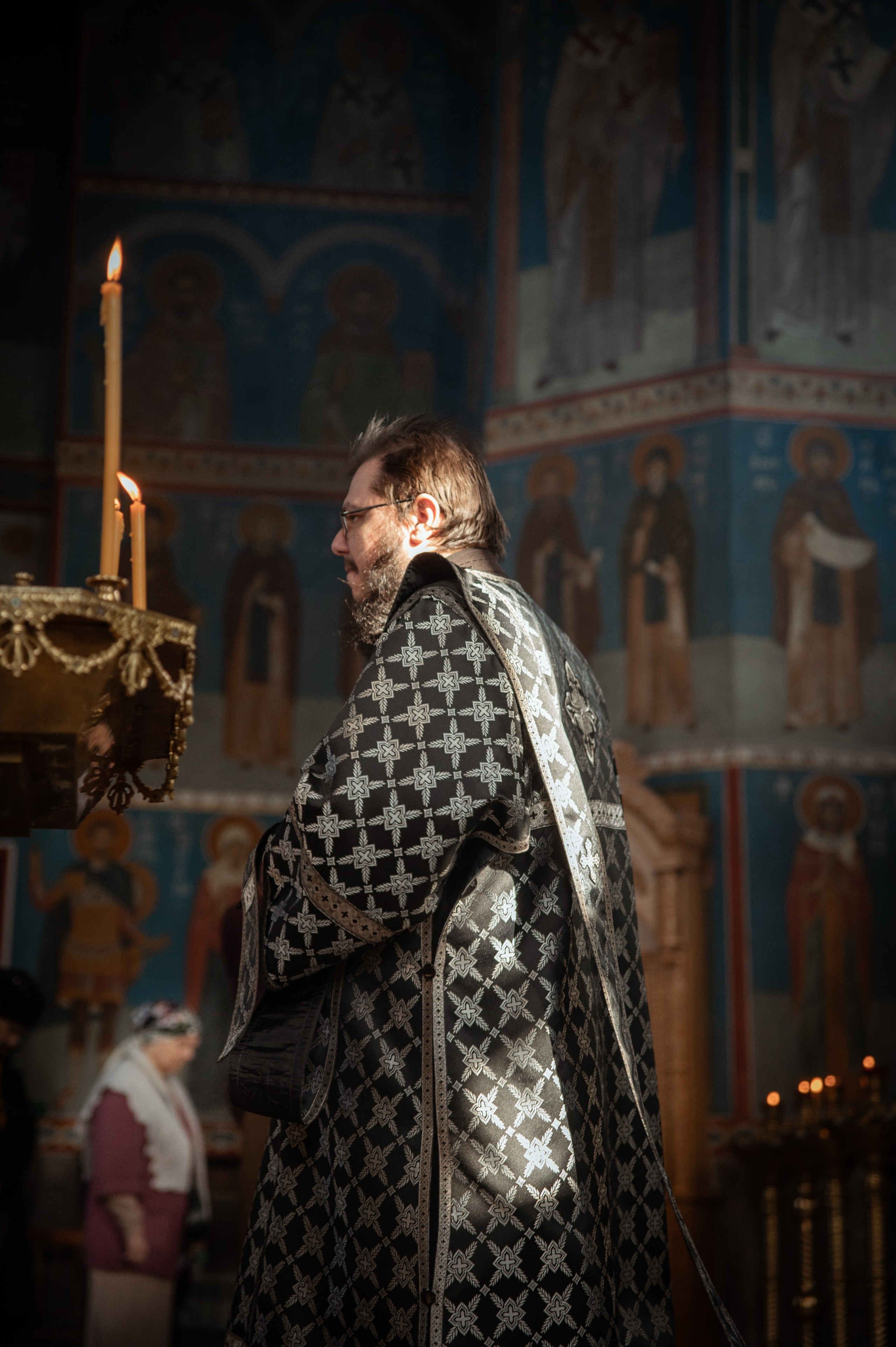 Преждеосвящение Даров. Храм Серафима Саровского. Церковный, семейный и репортажный фотограф Волгоград, Волжский