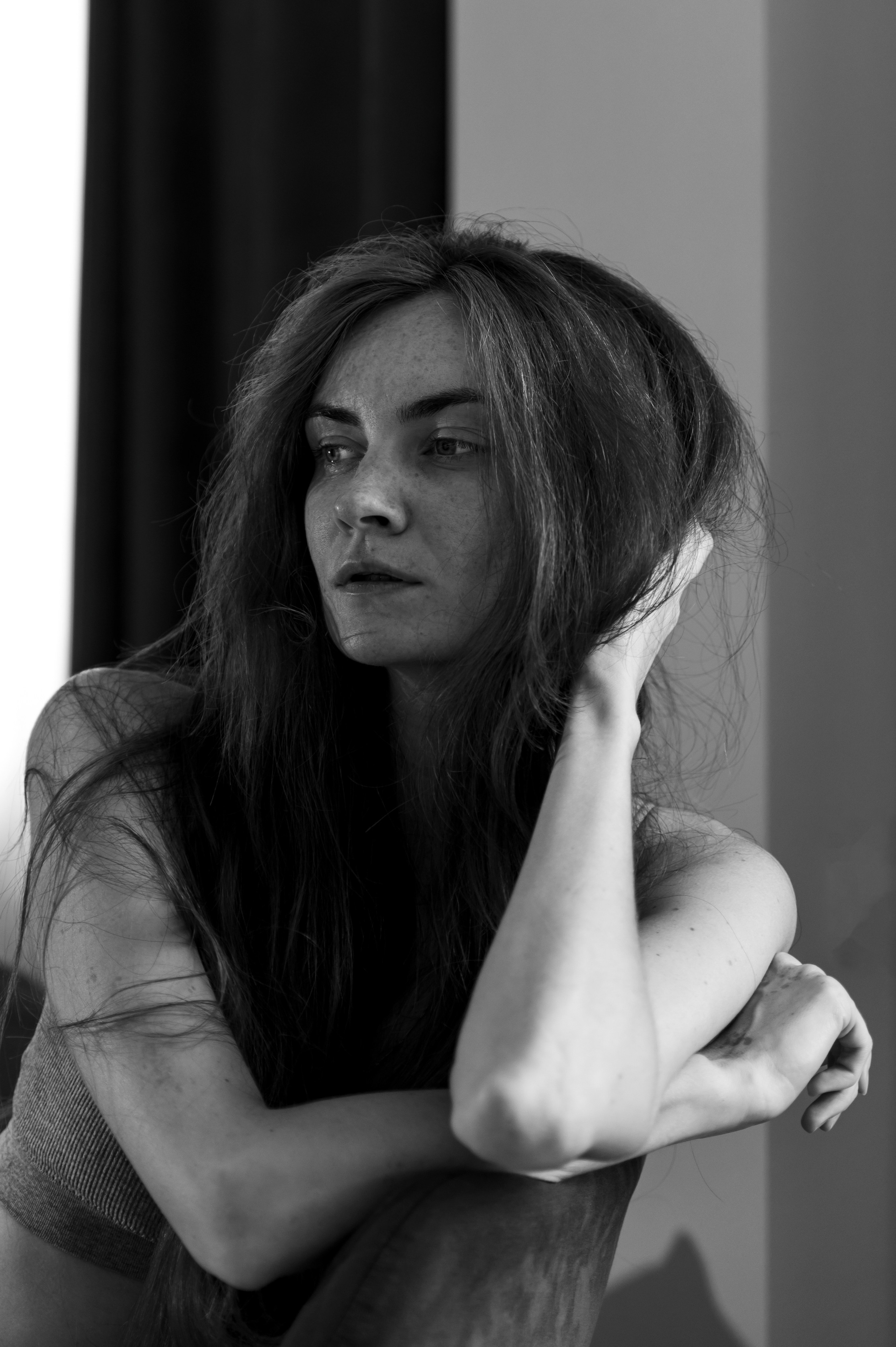 Модельные тесты Дарьи. Предметный и репортажный фотограф в Москве