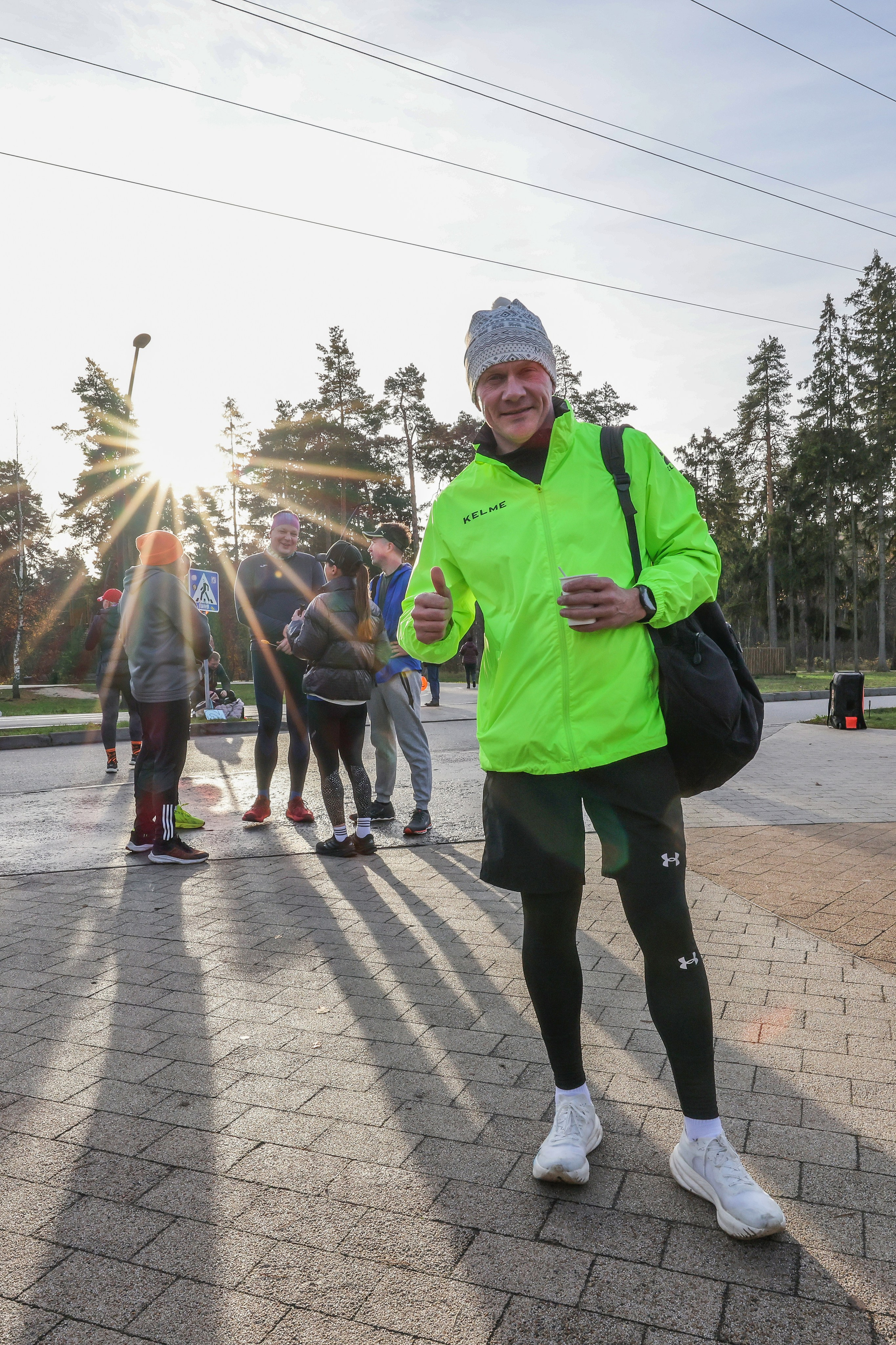 5 вёрст в Пестовском парке (Балашиха), 08.11.25. Фотограф Сергей Ловкий
