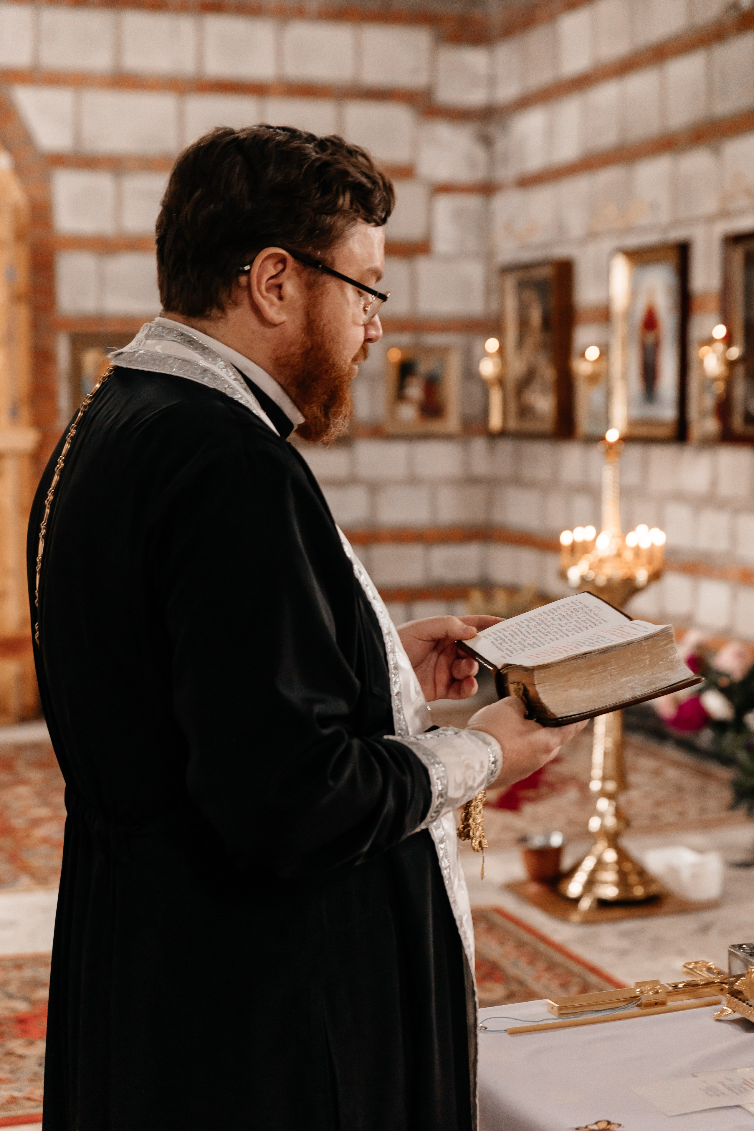 Крещение Максима. Семейный фотограф Минск Усова Ольга