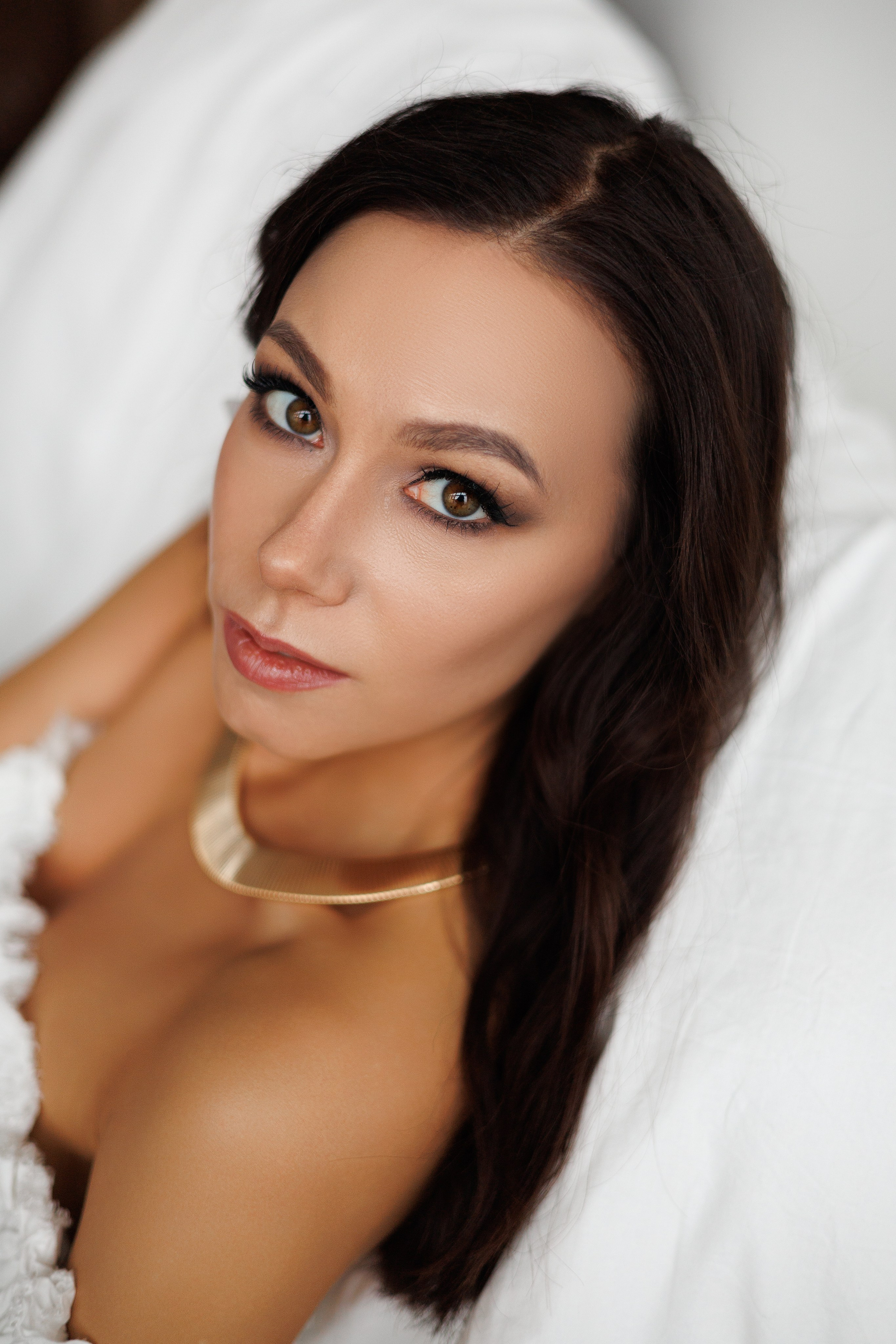 Женский портрет в студии. Фотограф Минск