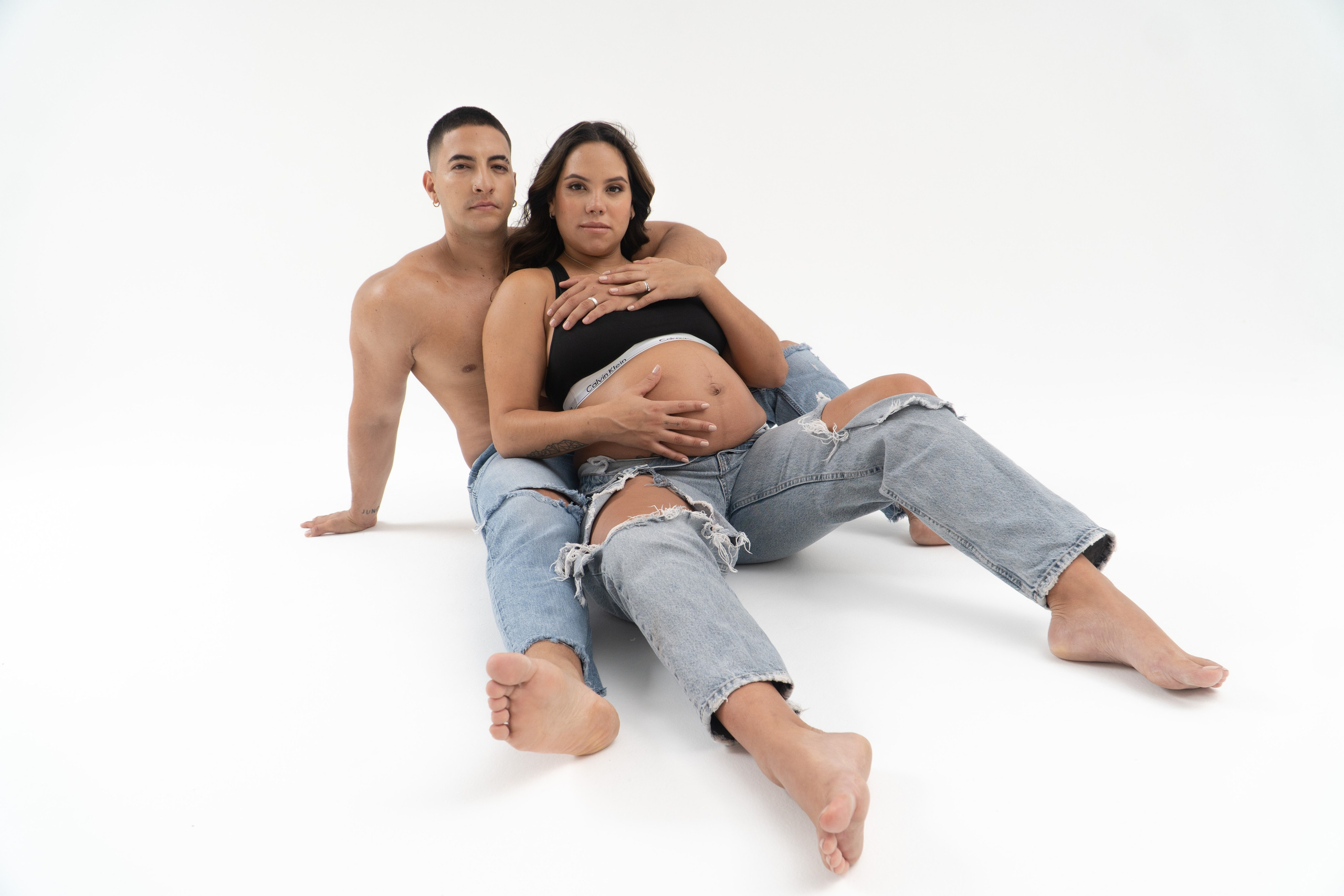 Andrea «en el estudio / in the studio». Wedding Photographer in Barcelona and Medellin