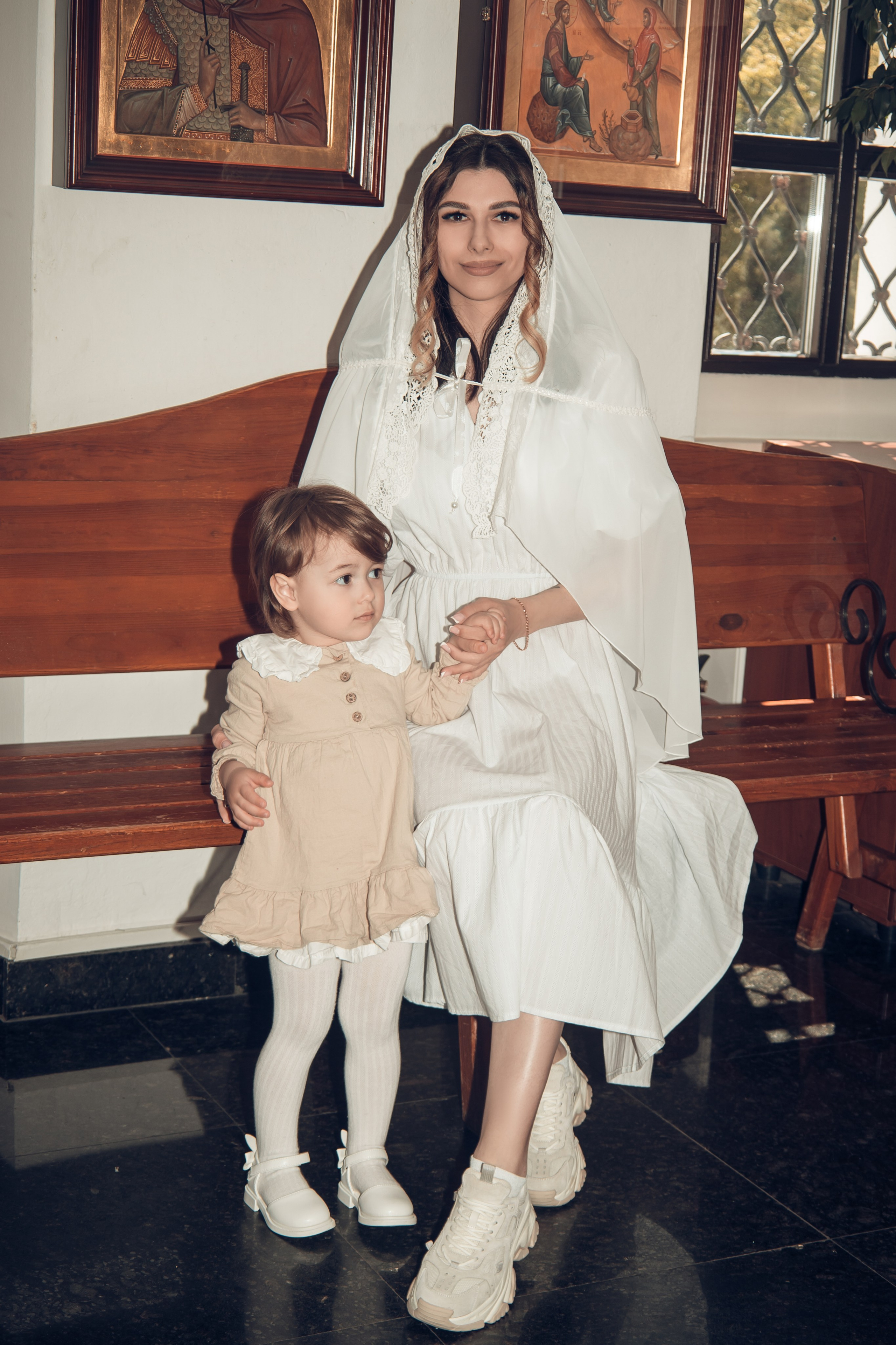 Таинство Крещения Киры. Благовещенская церковь. Семейный фотограф в Рязани и Рязанской области