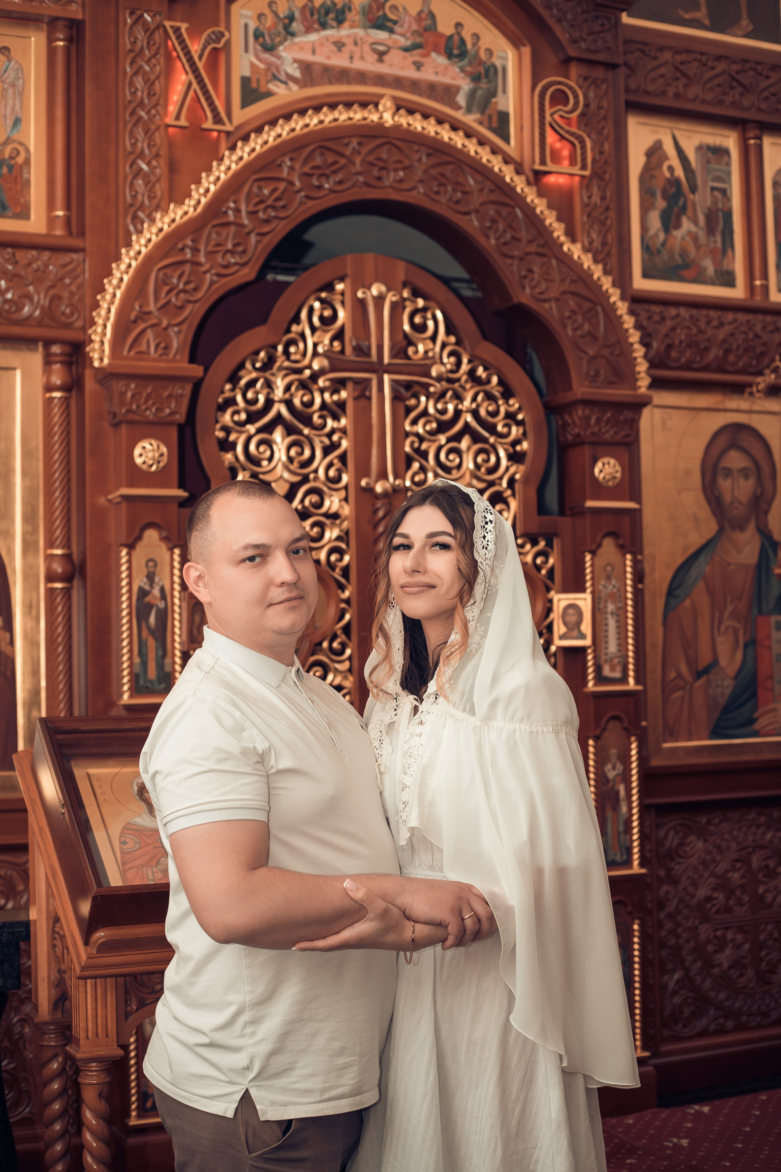 Таинство Крещения Киры. Благовещенская церковь. Семейный фотограф в Рязани и Рязанской области