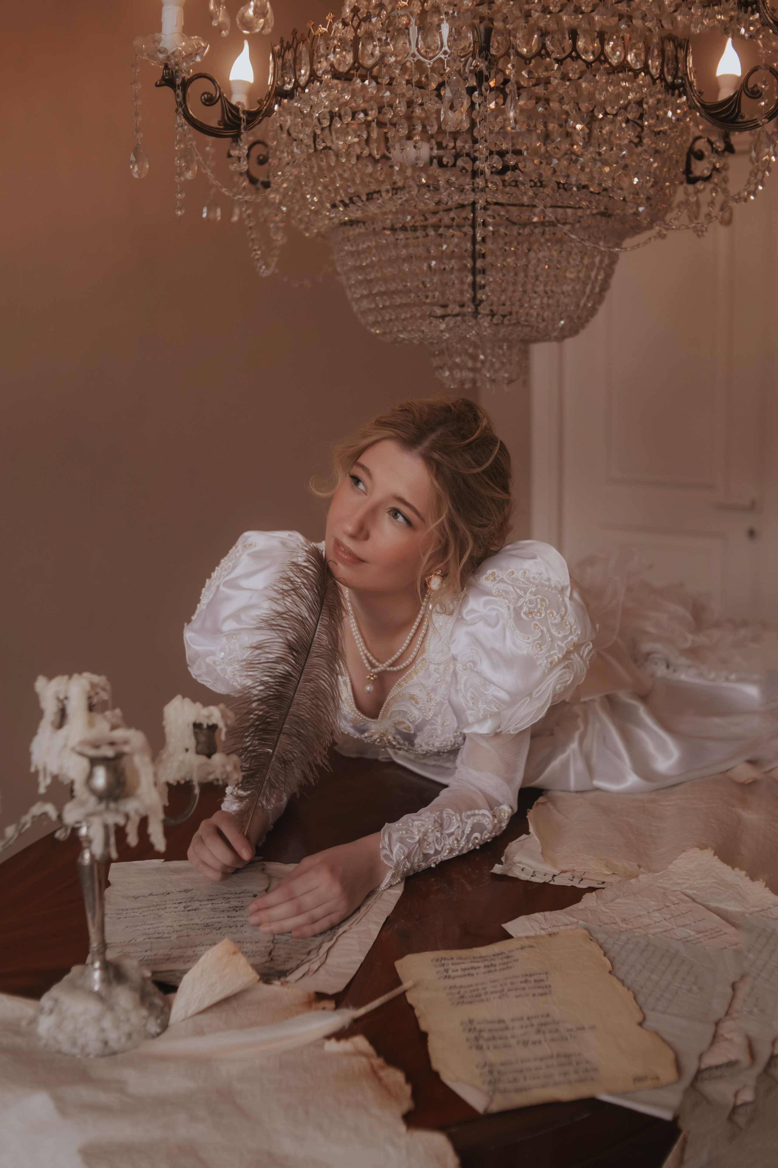 Вероника. Я буду писать тебе письма…. Художественная винтажная фотография