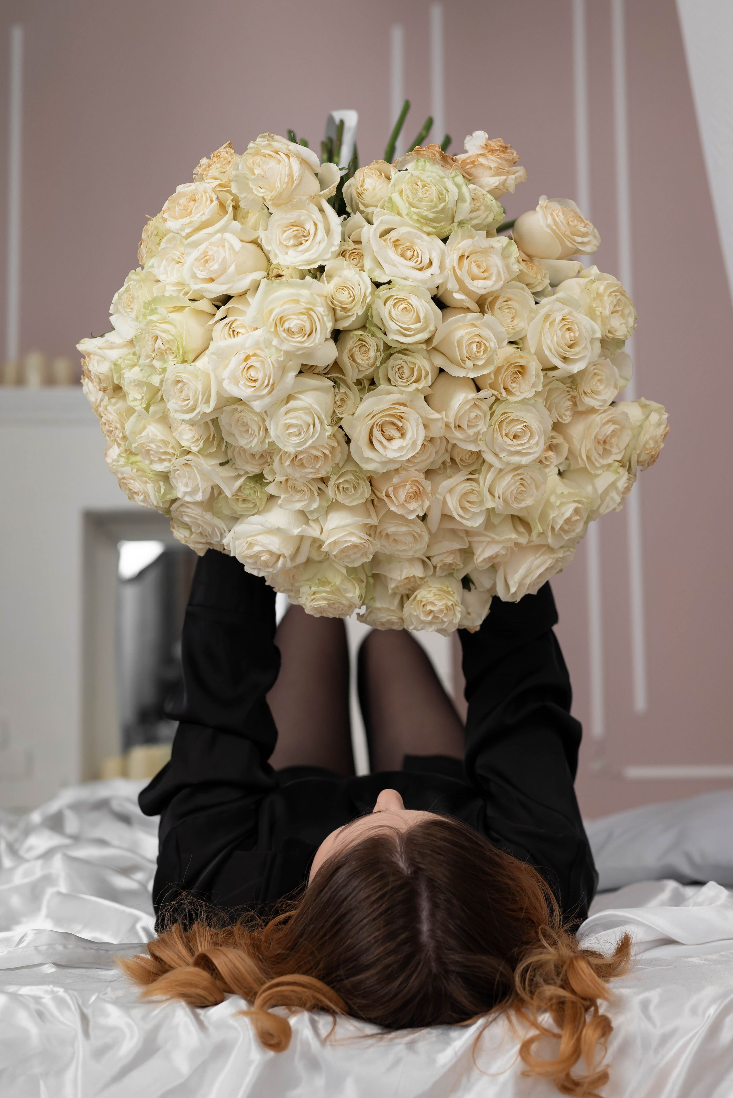 Фотопроект 101 белая роза 2026 год. Фотограф в городе Салават