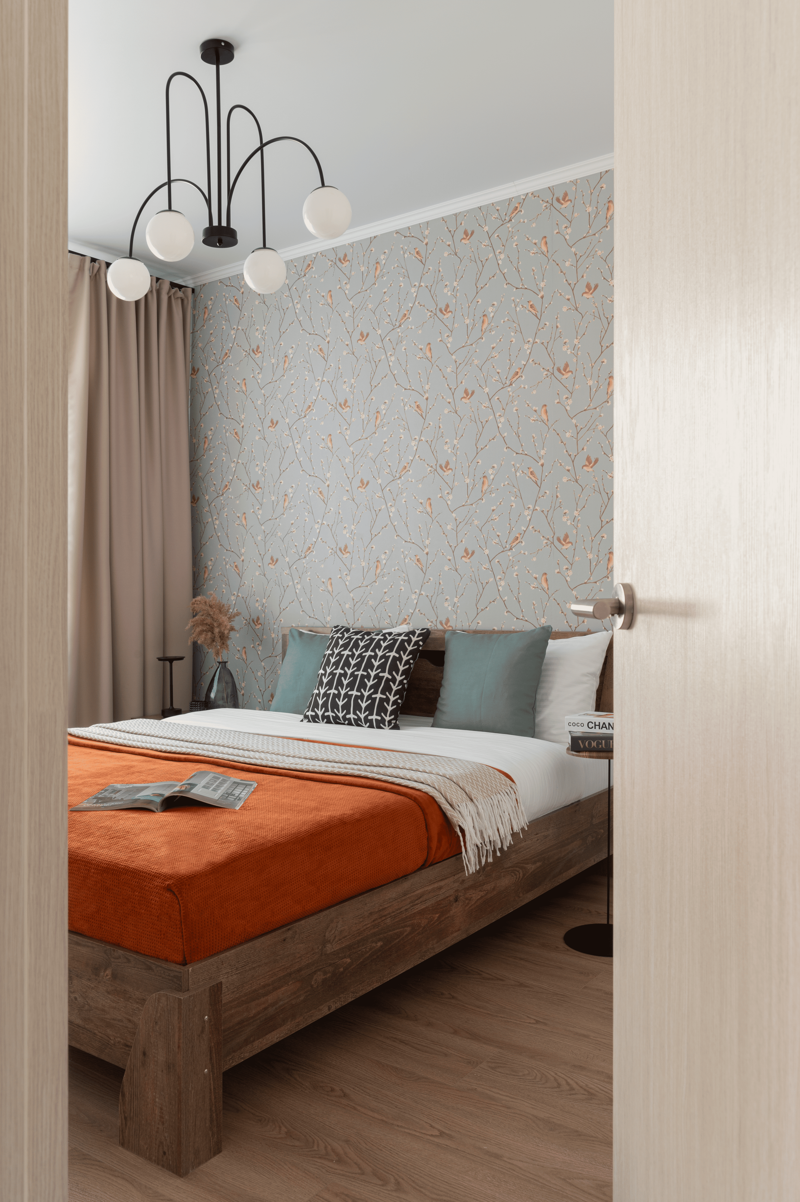 Съемка 1-к квартиры для посуточной аренды ЖК «Волга Парк». Интерьерный фотограф в Ярославле. Вероника Лазыкина