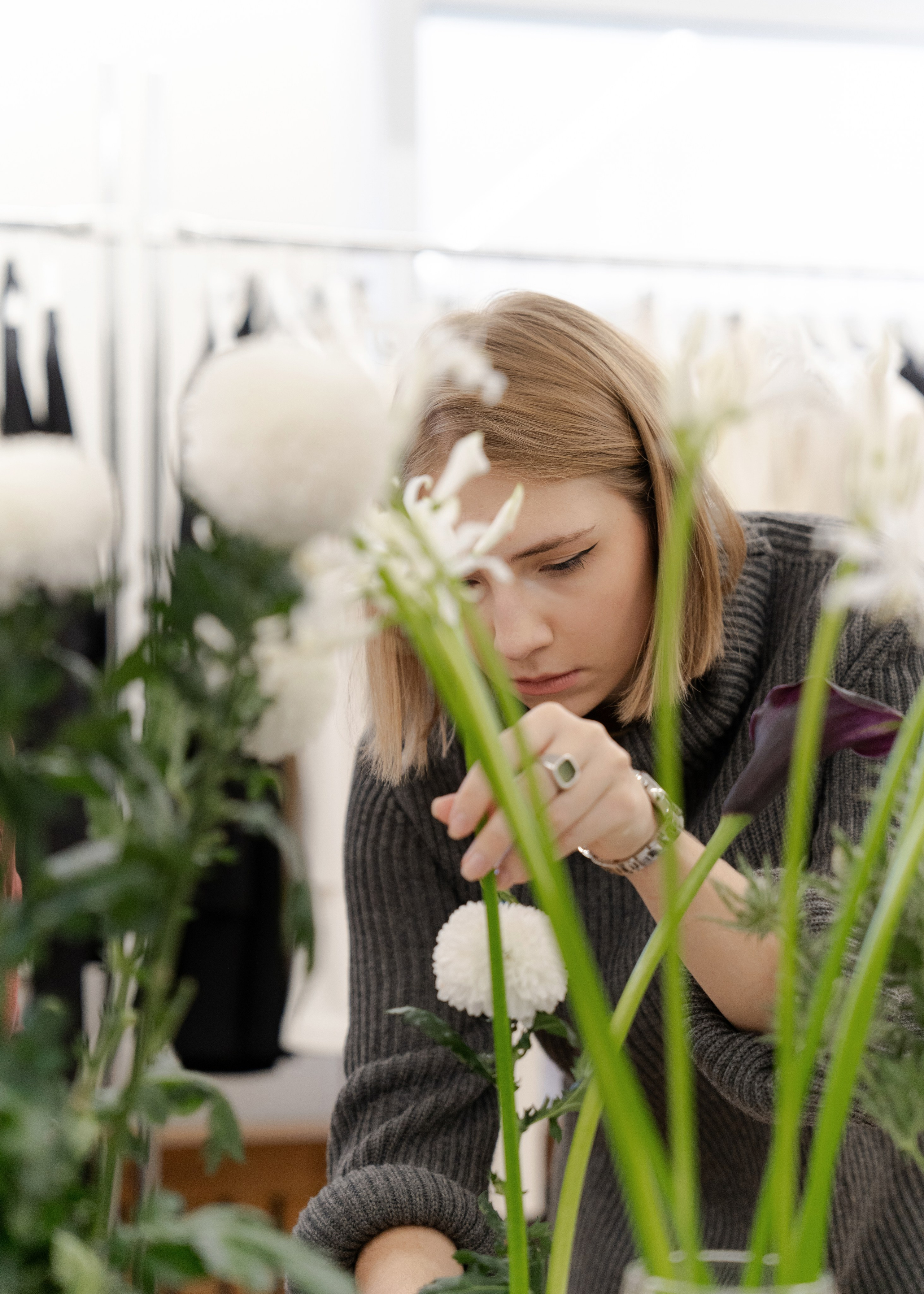 Цветочный мастер-класс. Портретный и репортажный фотограф Настя Климачева