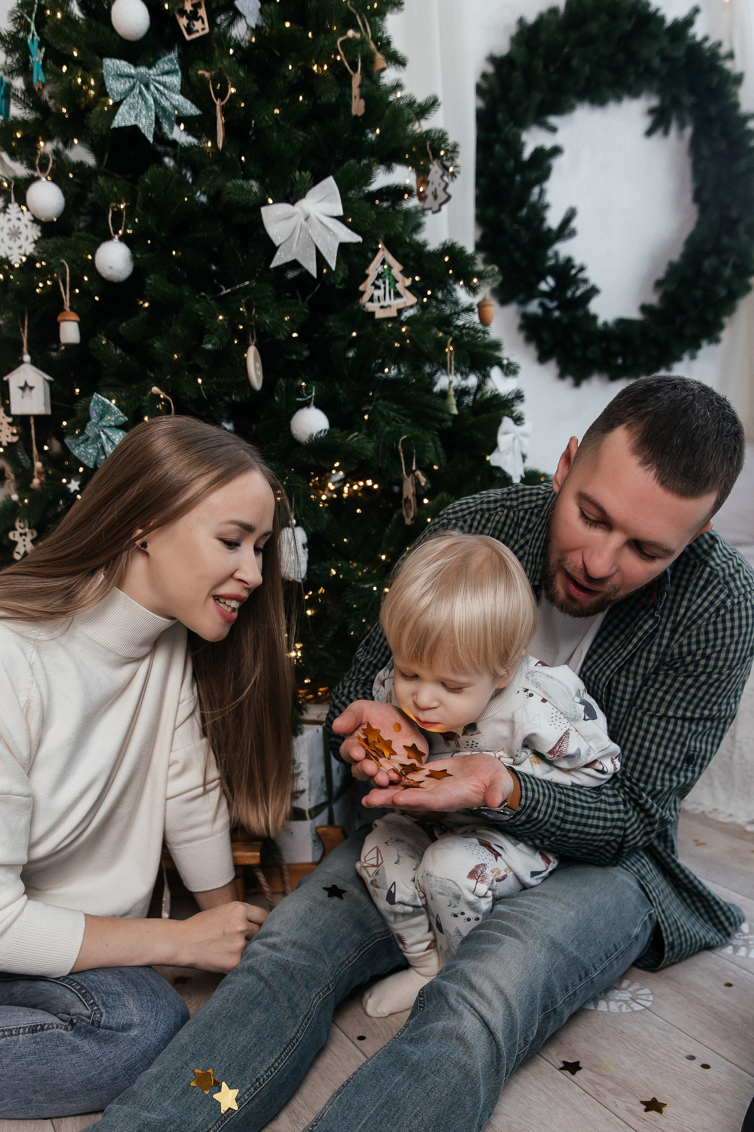 Фотосессия 2 в 1:новый год и день рождения 🎂🎄
