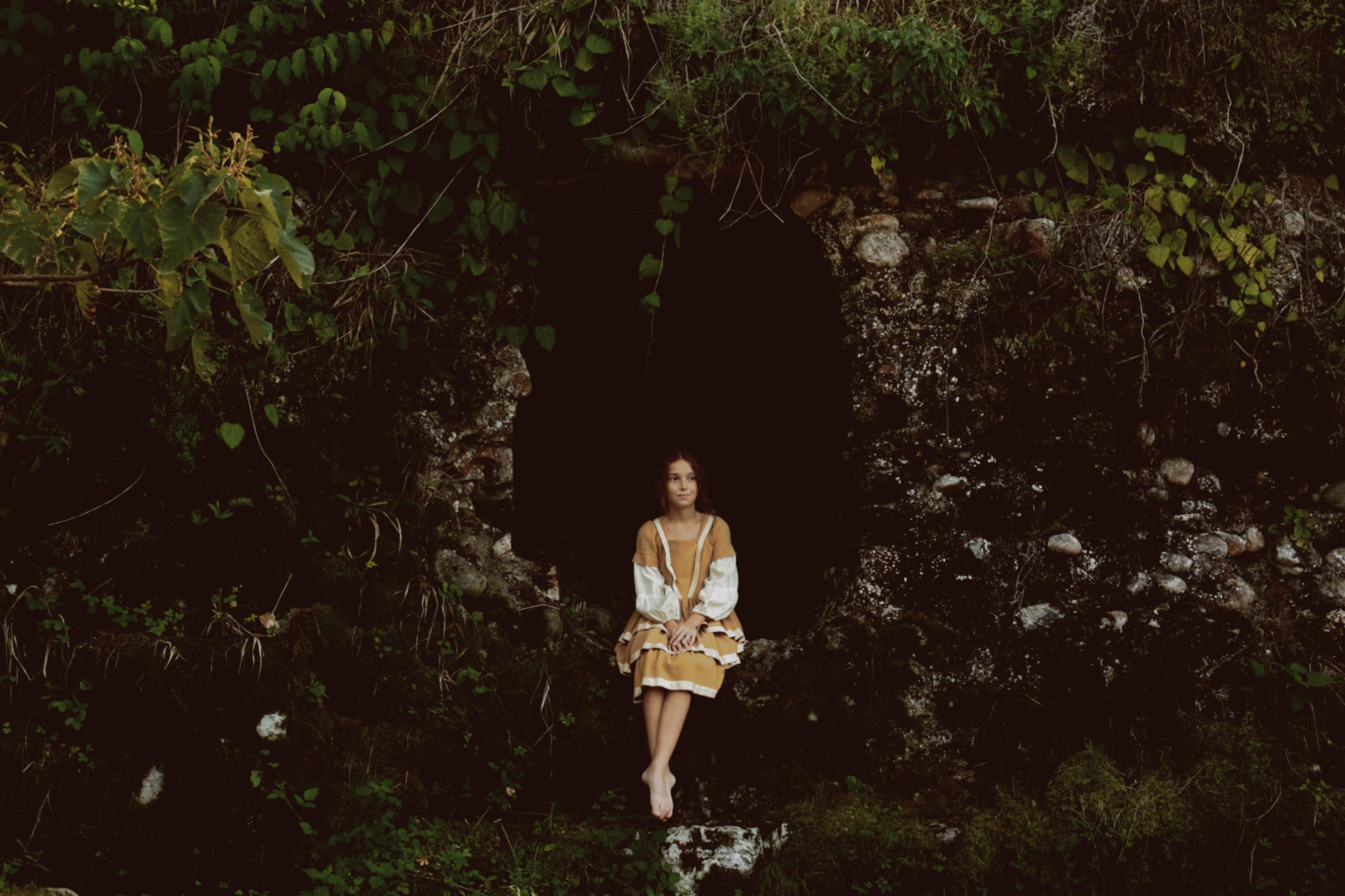 Кинематографическая съемка. Старик и дети. Ekaterina Beridze