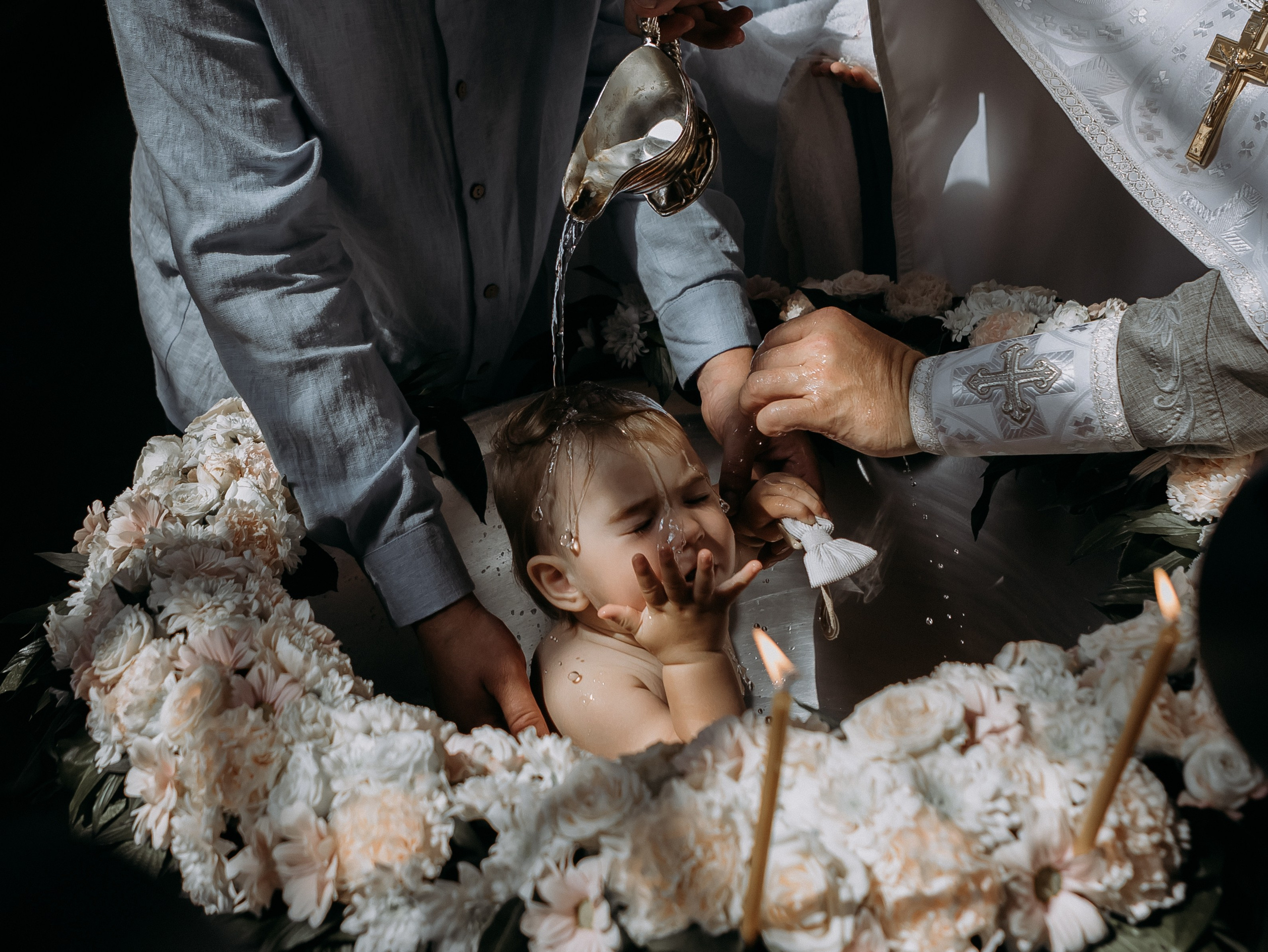 Таинство Крещения Пелагиеи. Фотограф семейный, Венчания Крещения Пятигорск Новопавловск КМВ