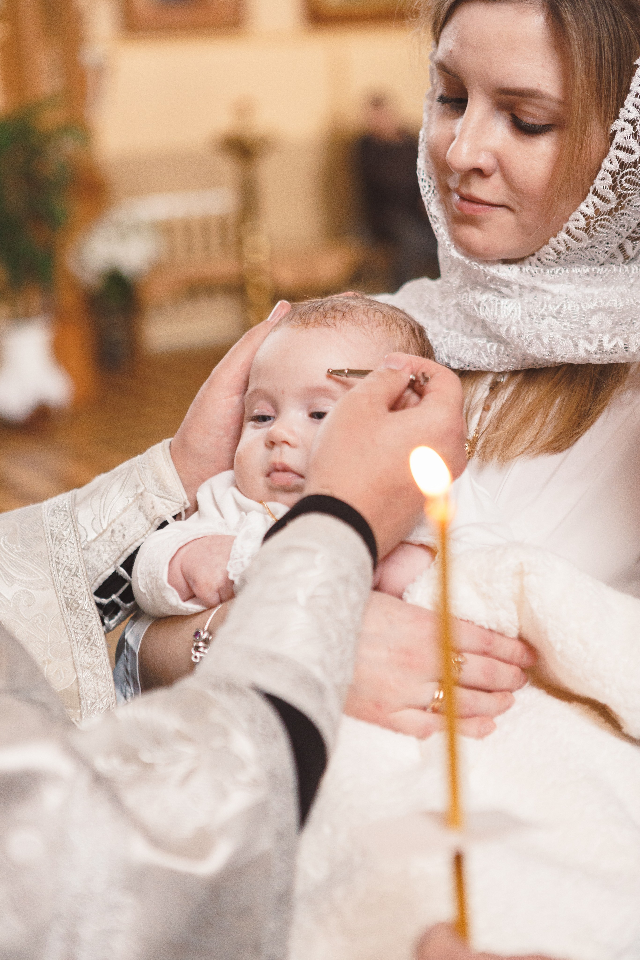 Таинство Крещения. Фотограф новорожденных в Волковыске Валя Легкова