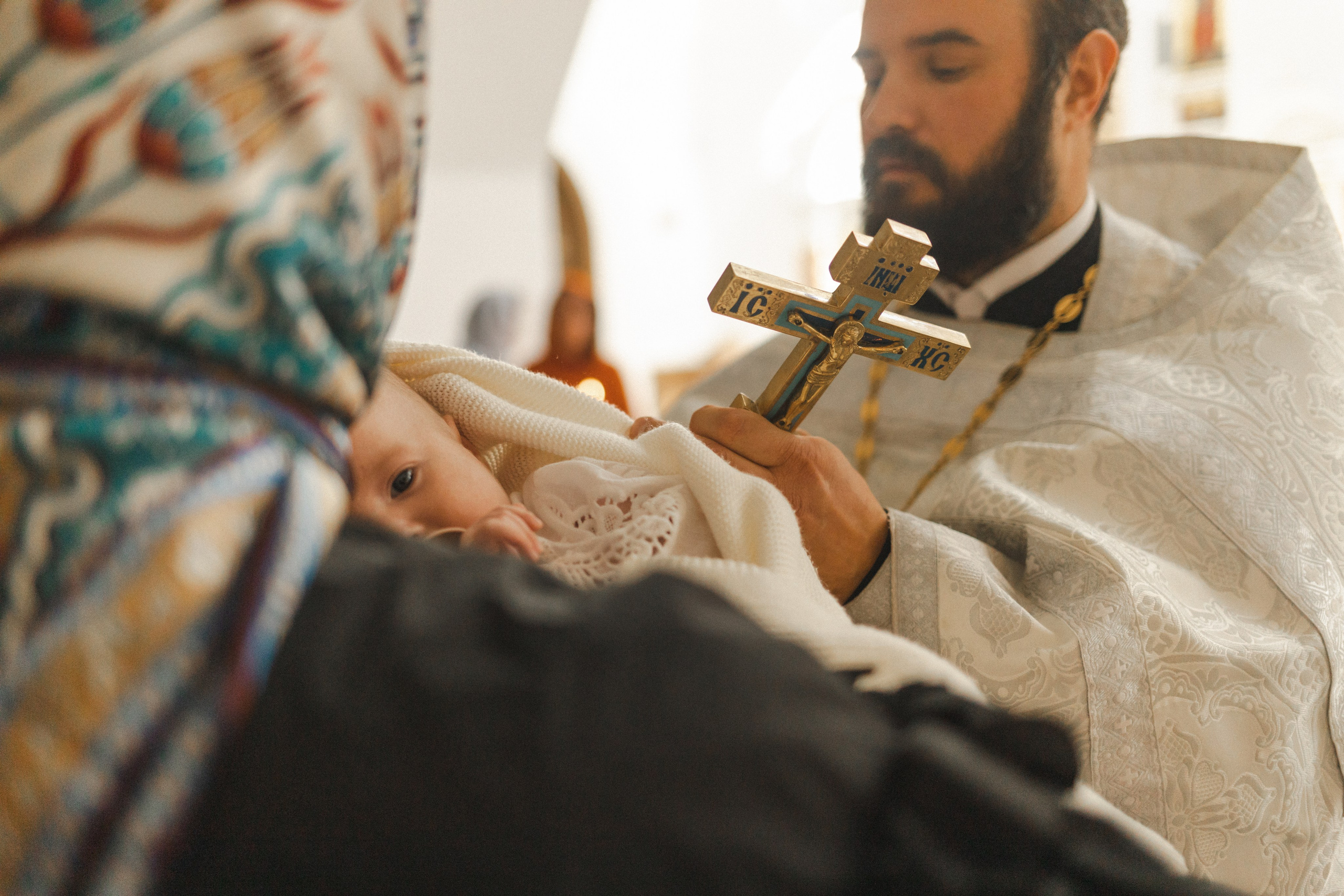 Крещение Стефании. Семейный фотограф в Москве