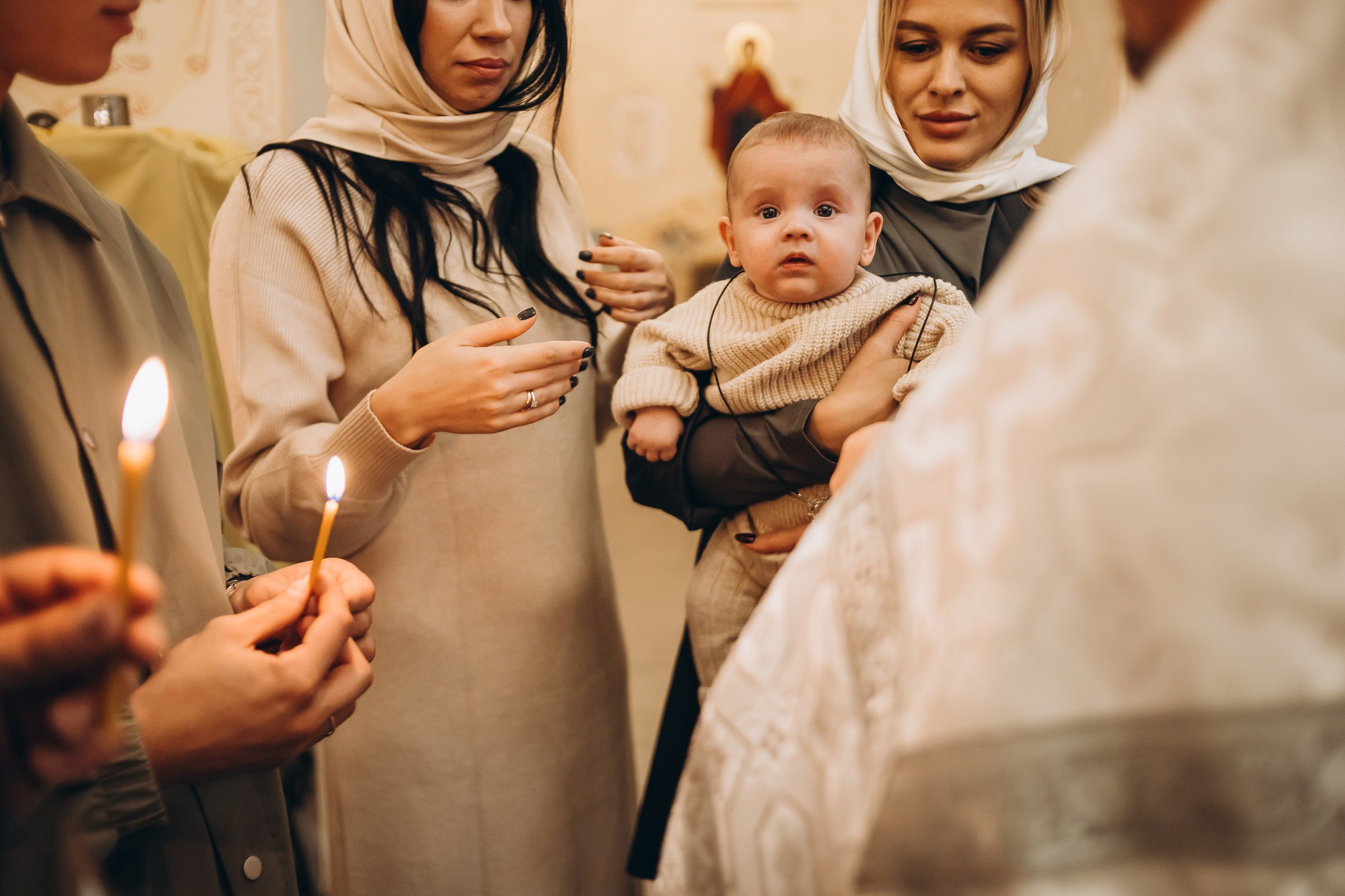 Крещение Макса. Семейный фотограф в Волгодонске Краченцева Анна