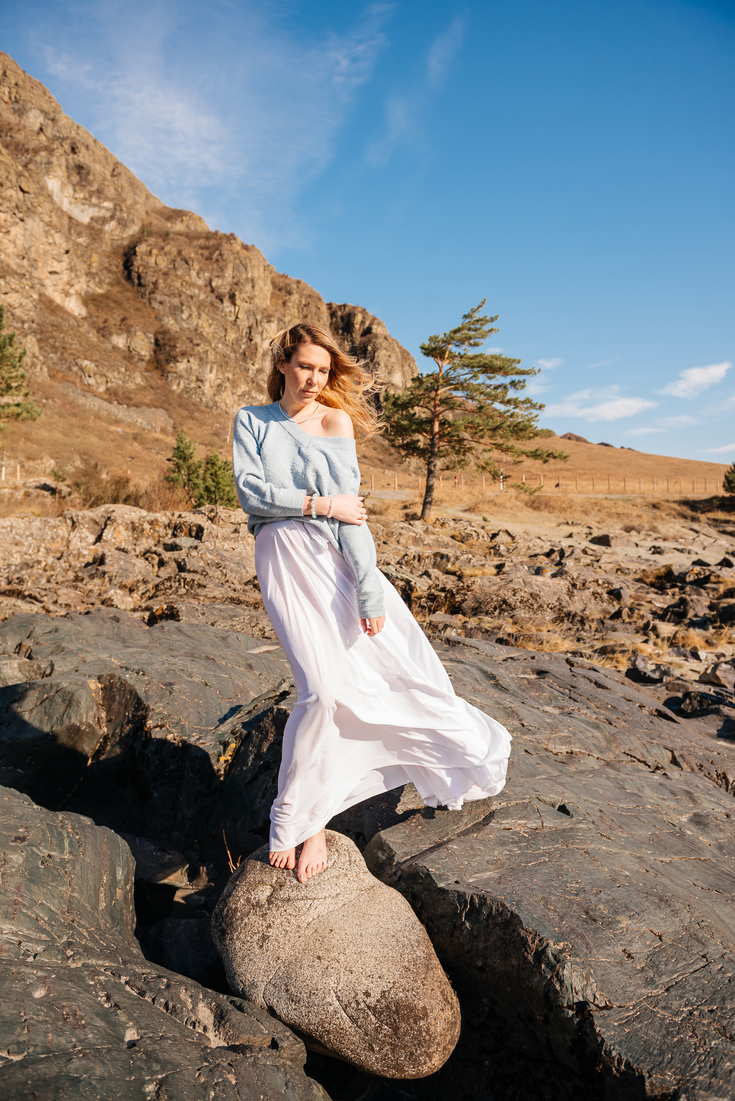 Тематическая фотосессия в горах. Фотограф в Новосибирске Юлия Туманова