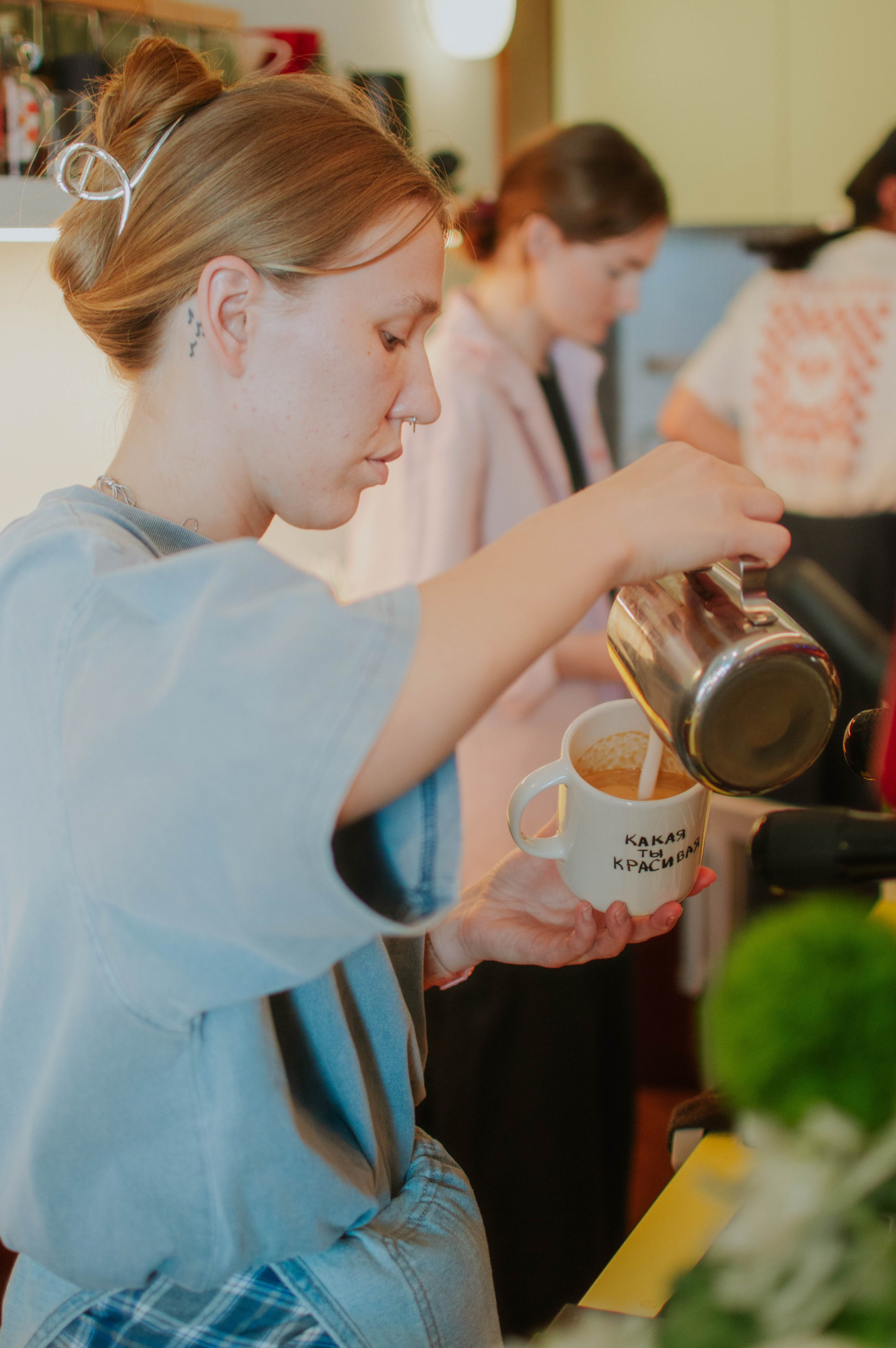 Команда кофейни Booker. Фотограф Анастасия Лощакова в Москве