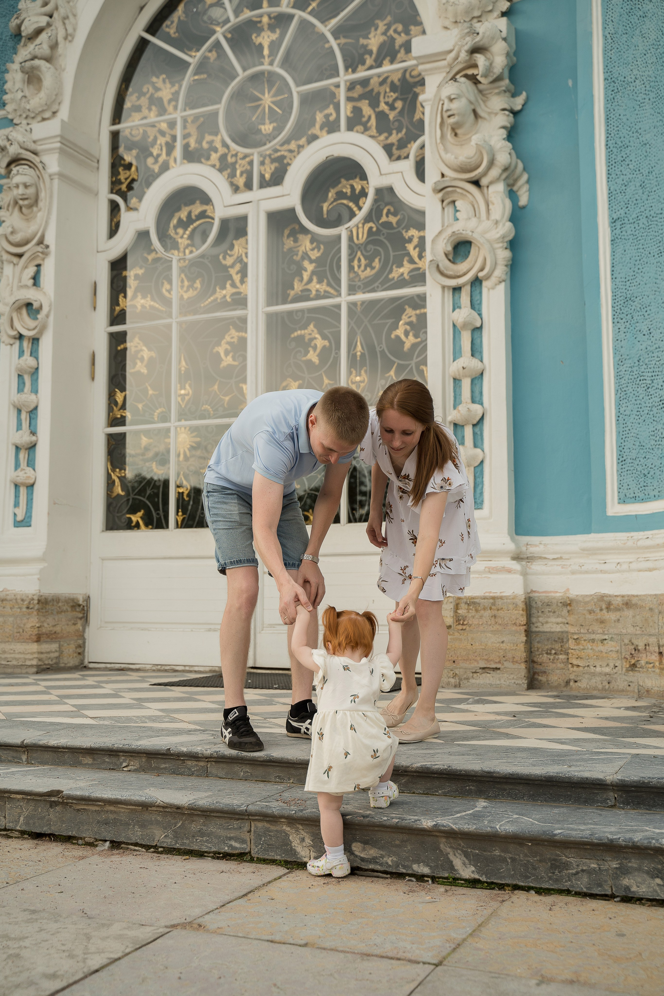 Семейная фотосессия в Екатерининском парке в Пушкине. Свадебный и семейный фотограф в Пушкине и Санкт-Петербурге Мария Филиппова