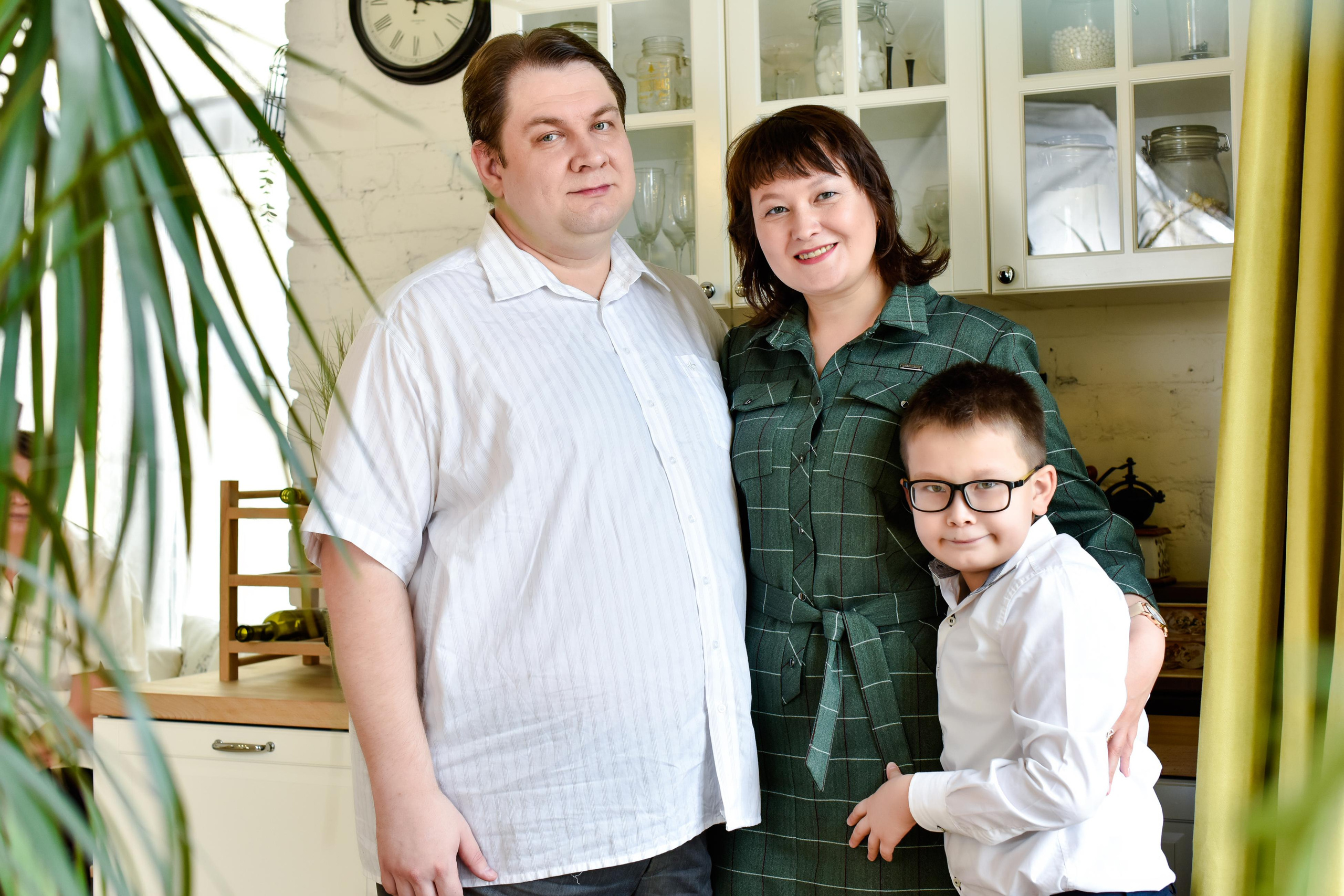 Семья Алины