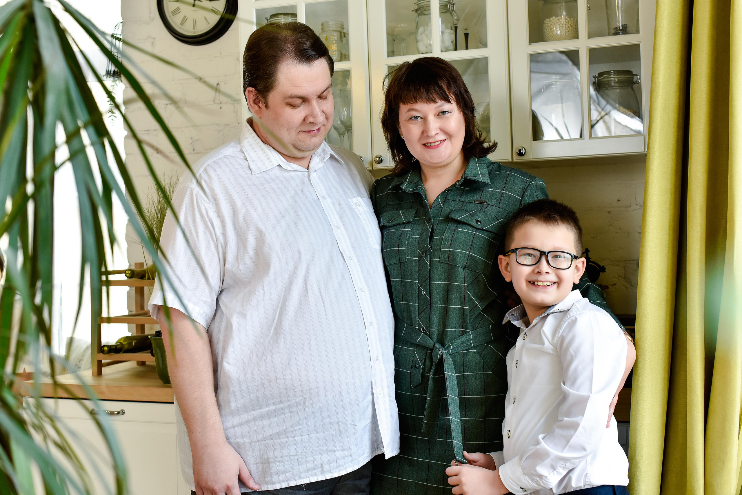 Семья Алины