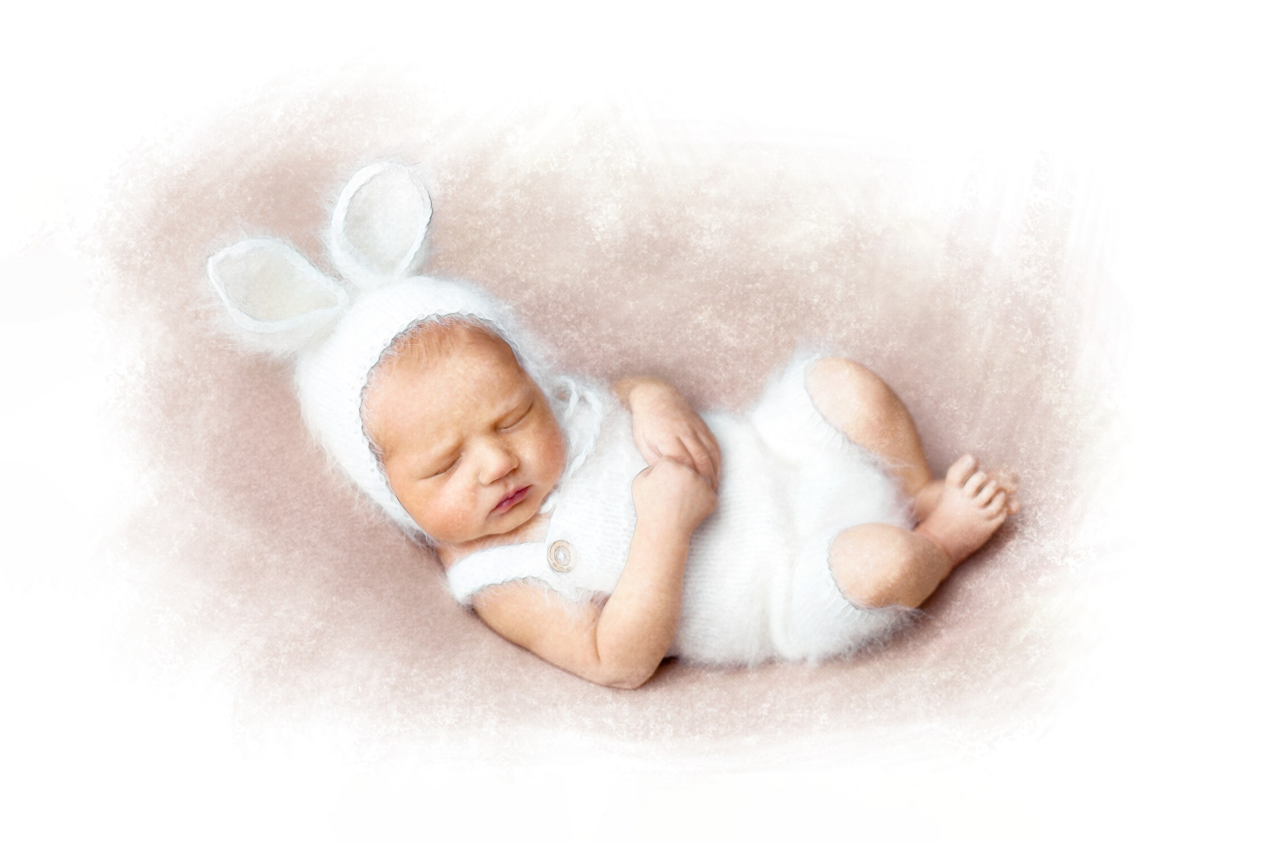 Акварели. Профессиональный фотограф новорождённых в Москве Елена Сатюкова