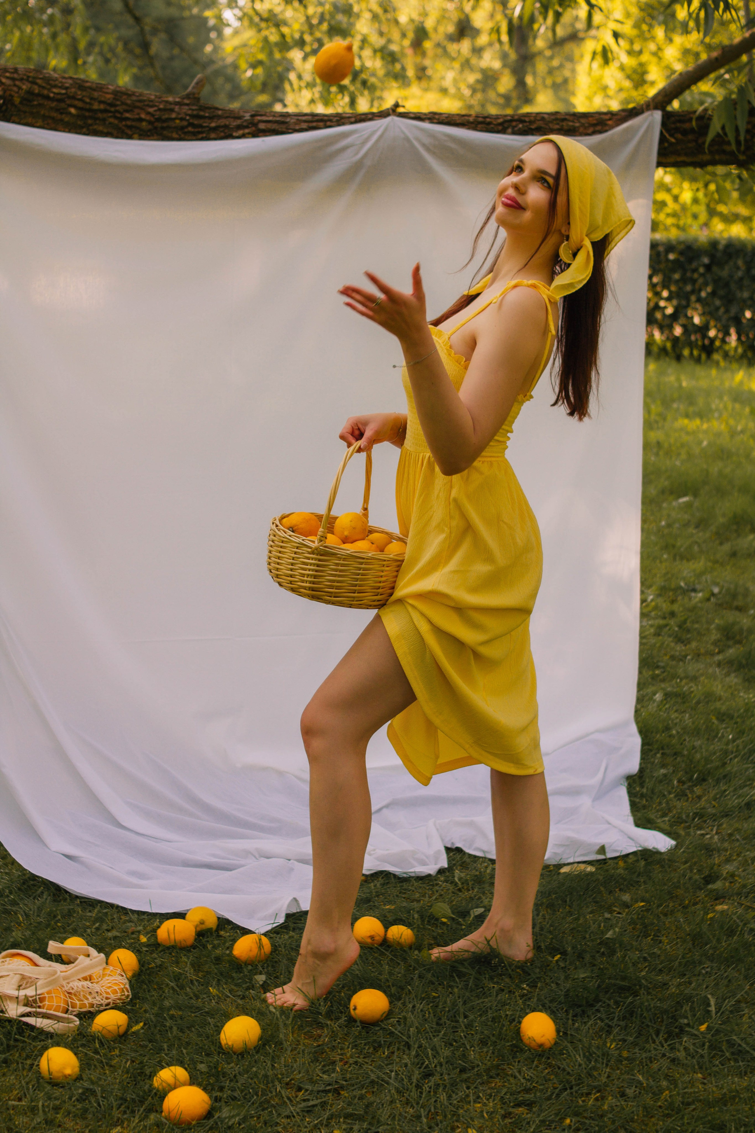 Лимоны в парке. Создадим шедевр? Виталина и её фотоискусство