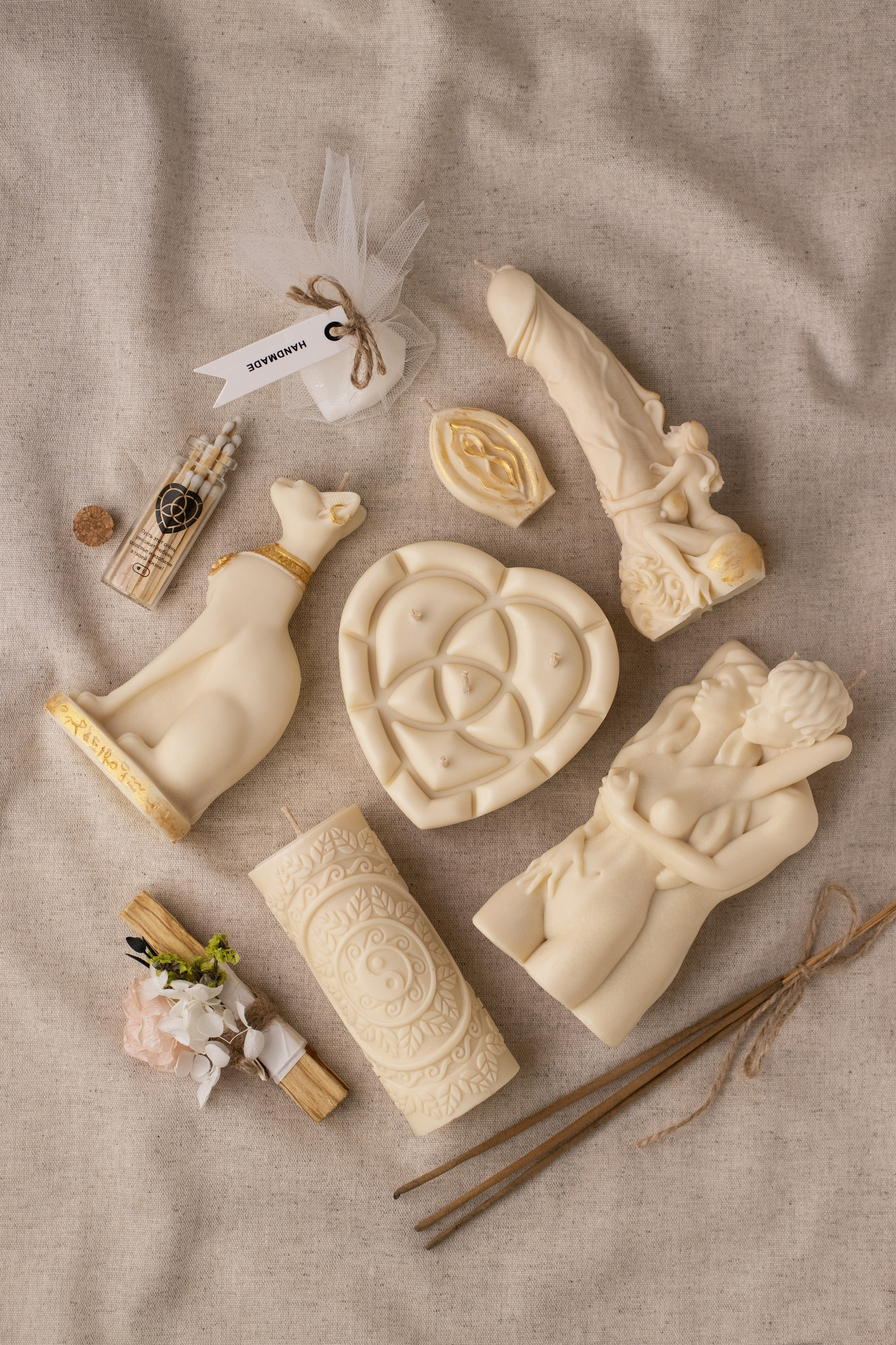 Свечи «Яживая». Предметный фотограф в Балашихе Анастасия Михайлова