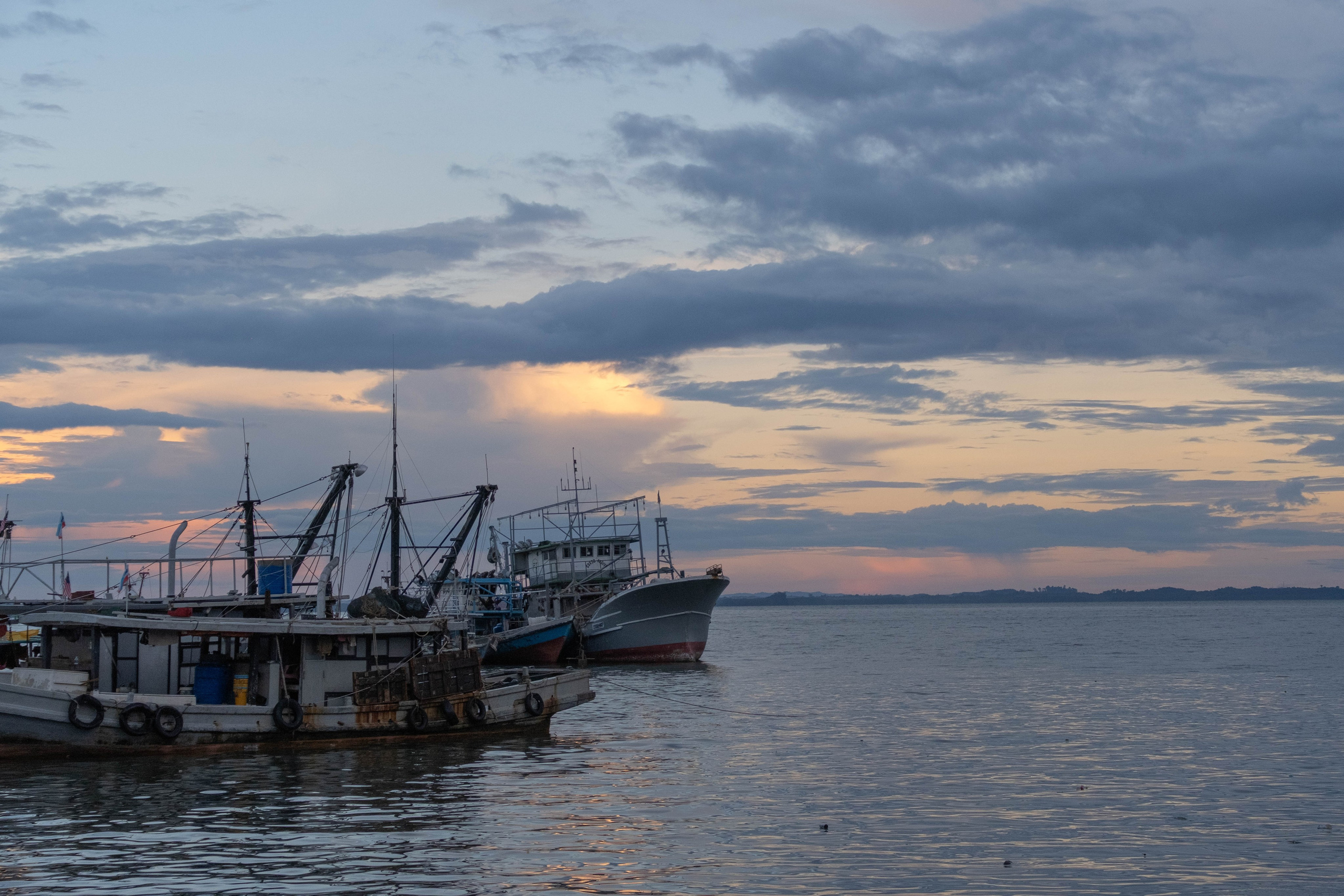 Остров Борнео, город Сандакан. Рыбацкая деревня и дорога к ней. Фотографии из путешествий