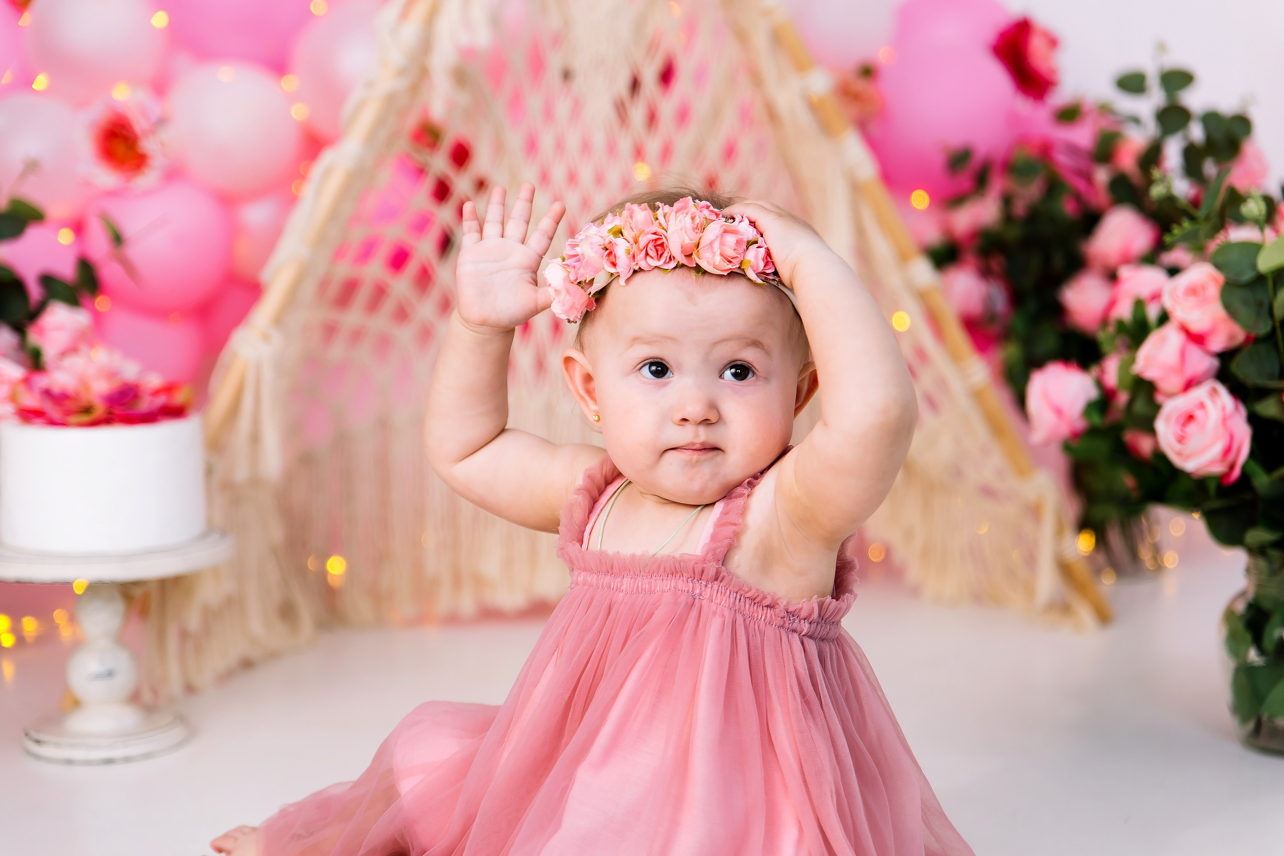 Настеньке 1 годик. Свадебный и семейный фотограф в Краснодаре Илонна Ковалева