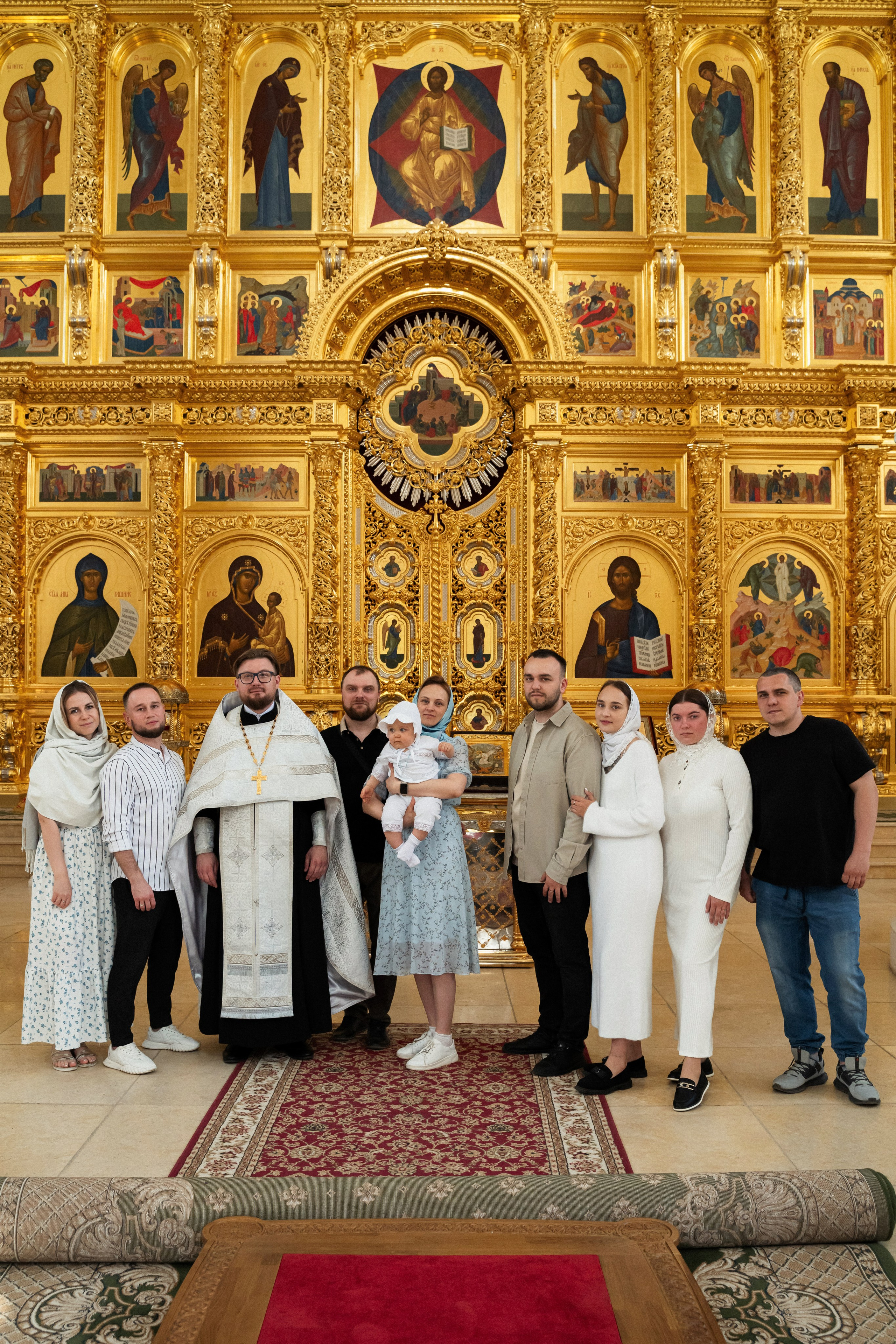 Крещение Макара. Фотограф Алина Филимонова Тверь