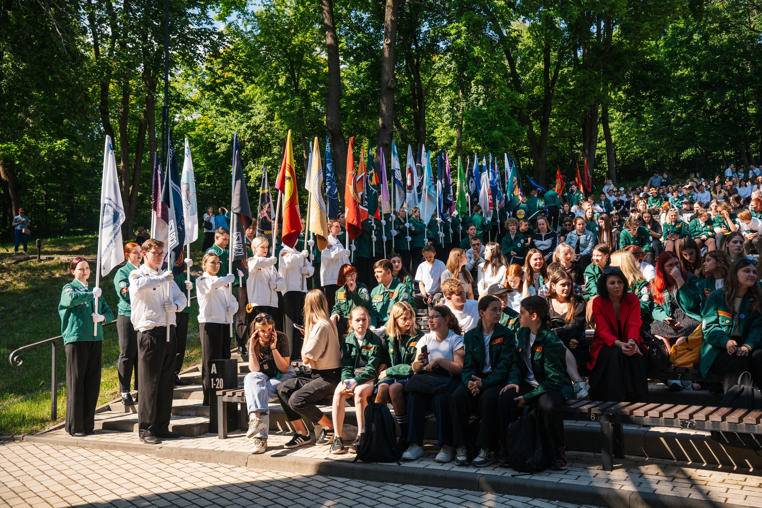РСО Открытие трудового семестра. Фотограф в Воронеже Ольга Космодемьянская
