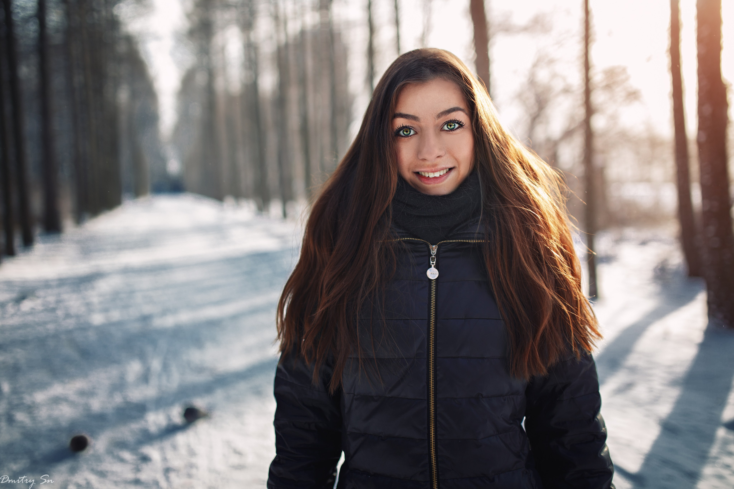 Зимняя съемка в лесу с Екатериной в формате для «себя»