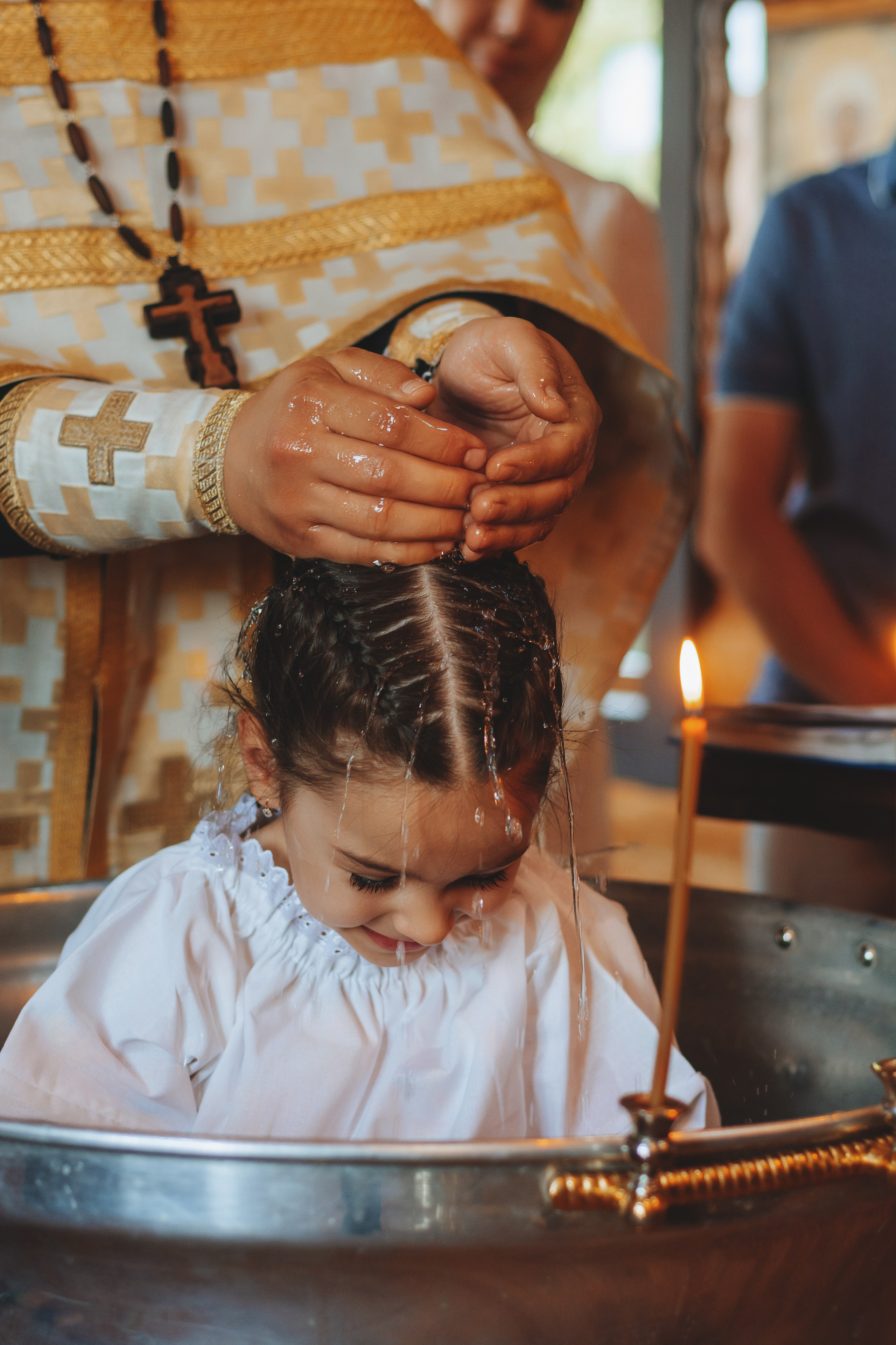 Фотосессия крещения Елизаветы. Семейный и детский фотограф Кущ Наташа