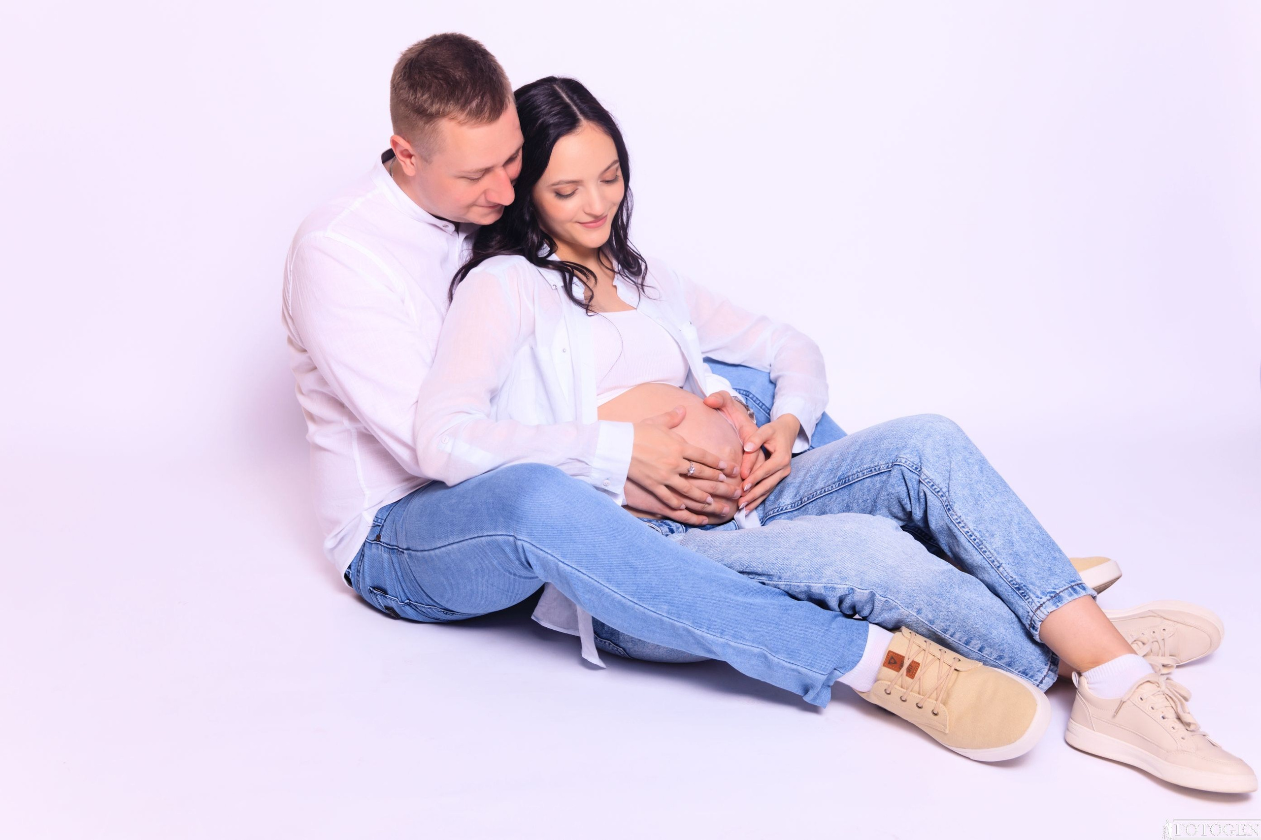 Фотосессия беременности: Портфолио нежных моментов. Интерьерная фотостудия FOTOGEN г. Краснодар